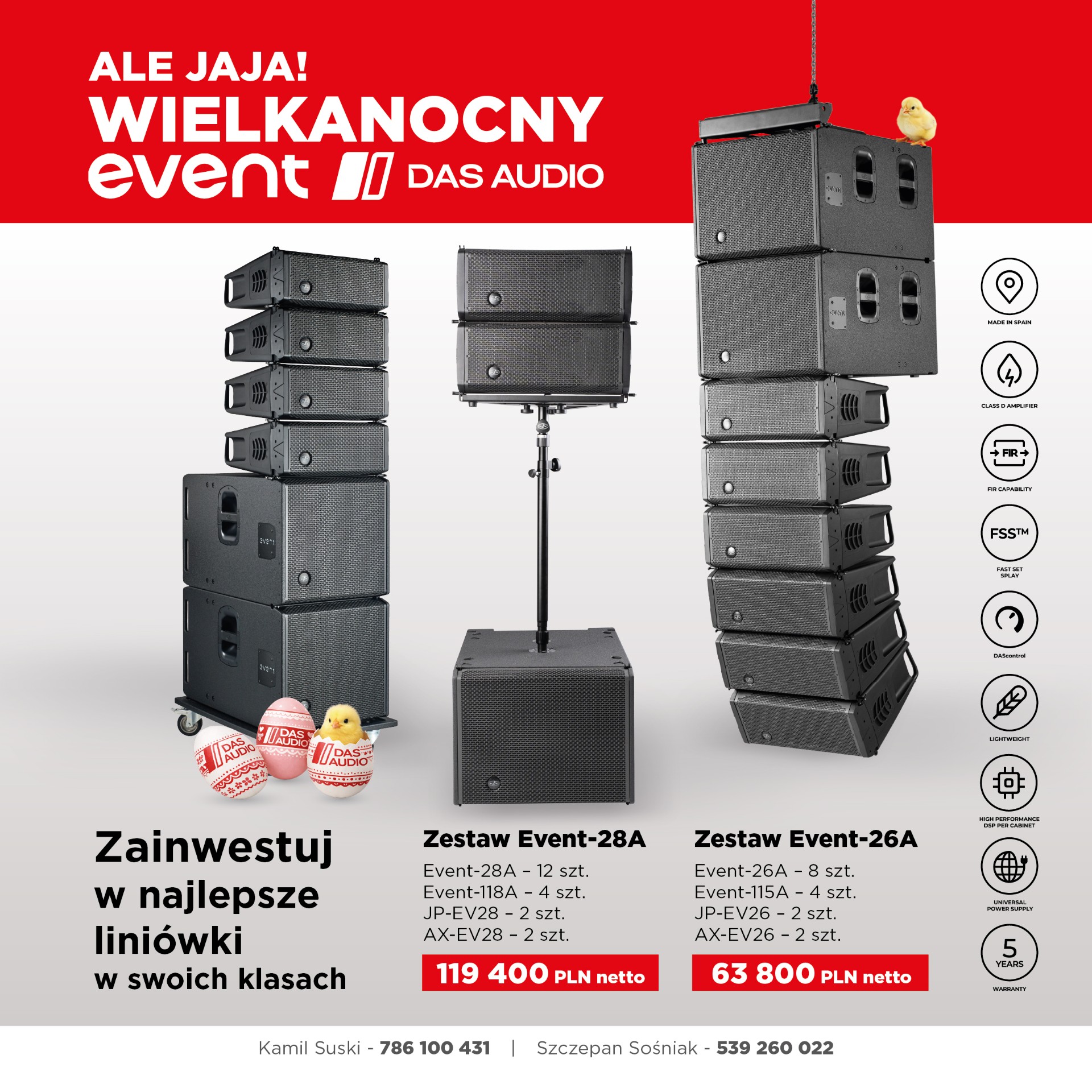 Konsbud Audio Facebook ad: ALE JAJA! WIELKANOCNY EVENT OD DAS AUDIO!