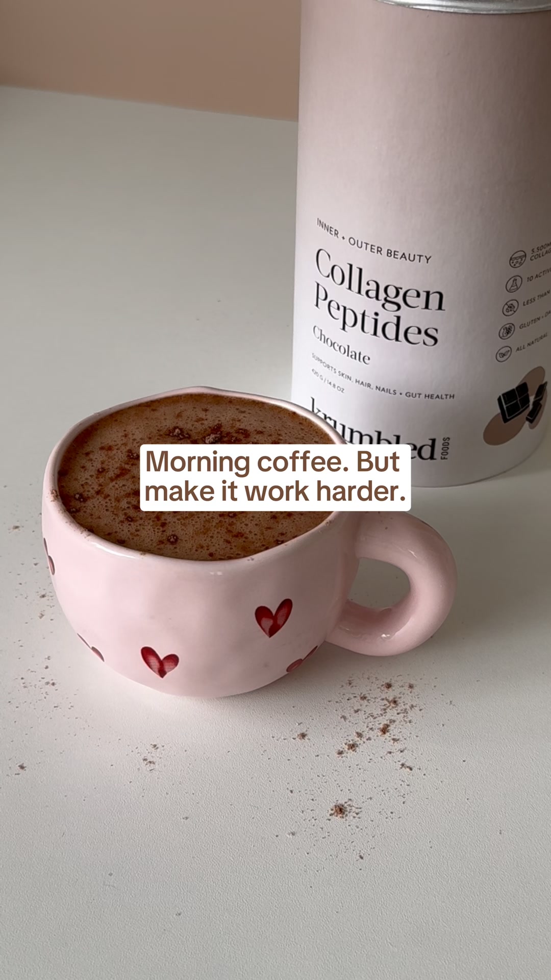 Krumbled Foods Facebook ad: Your Morning Ritual