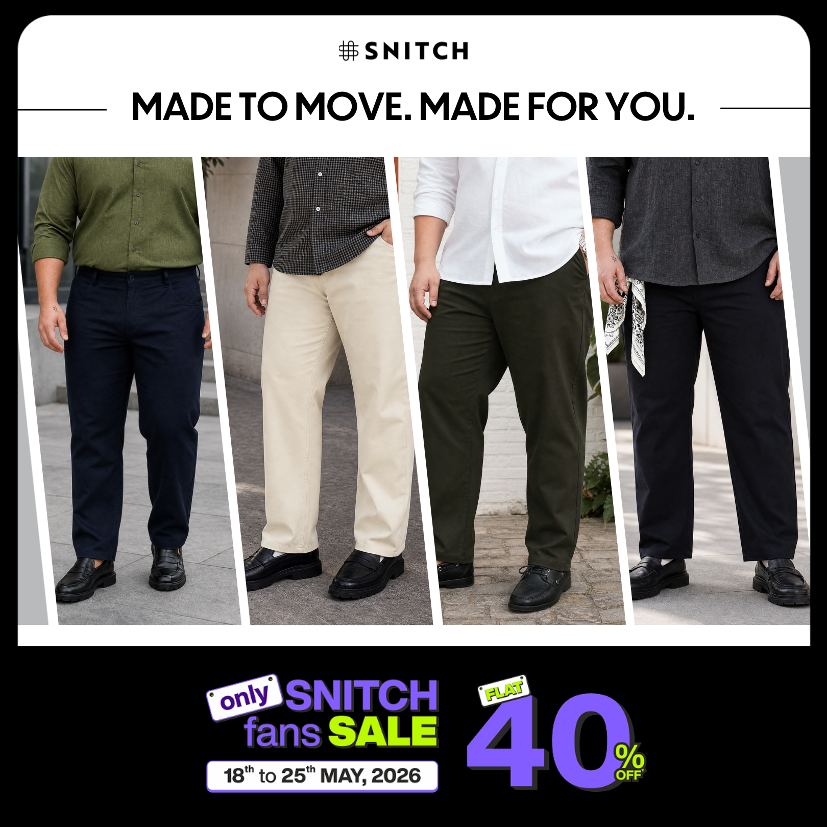 Snitch Facebook ad