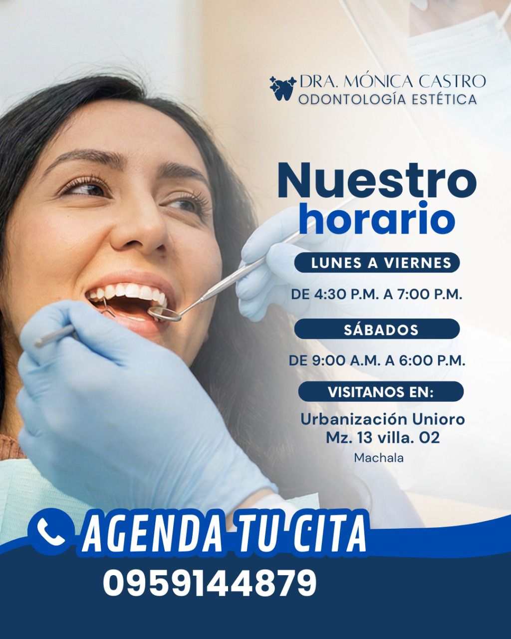 Dra. Mónica Castro Facebook ad from Dec 16, 2025