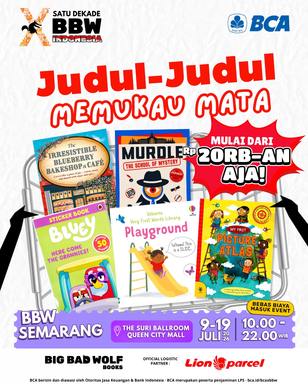 Big Bad Wolf Books Facebook ad: ๐ฆ๐ฒ๐บ๐ฎ๐ฟ๐ฎ๐ป๐ด ๐ฆ๐ฎ๐น๐ฒ - SIAP KEDATANGAN BUKU YANGโฆ