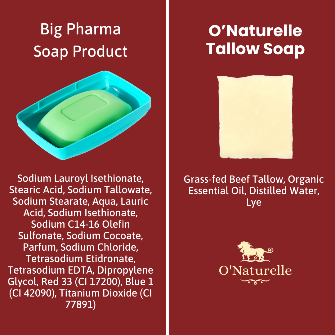 O'Naturelle Facebook ad: Three ingredients. That's the whole formula.
