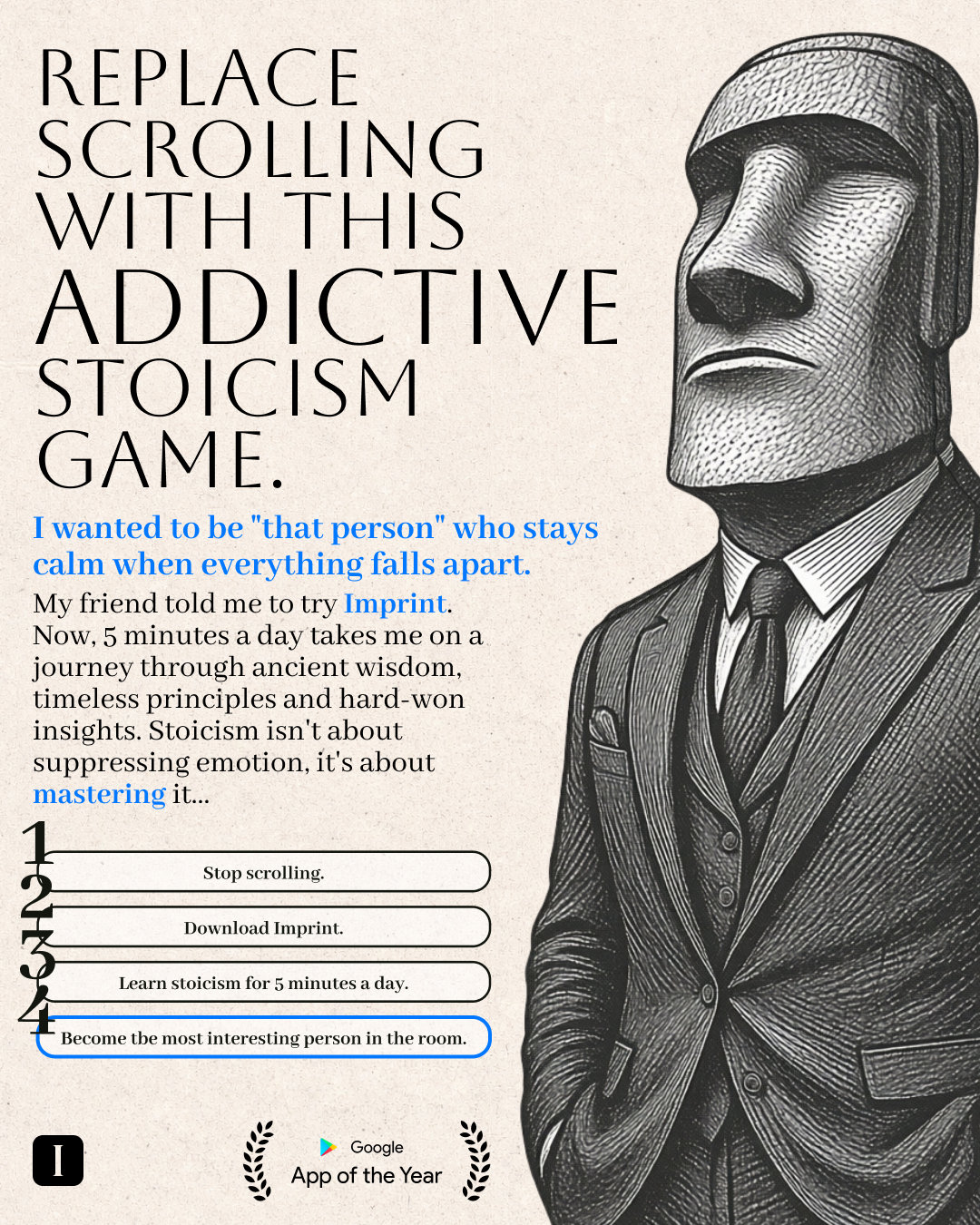 Imprint: Learn Visually Facebook ad