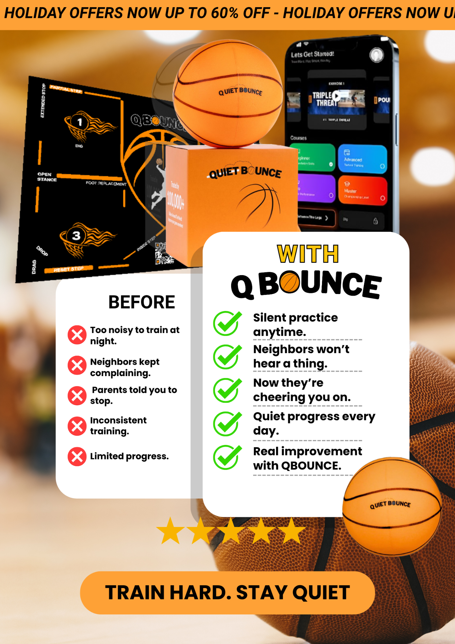 Q-Bounce Facebook ad