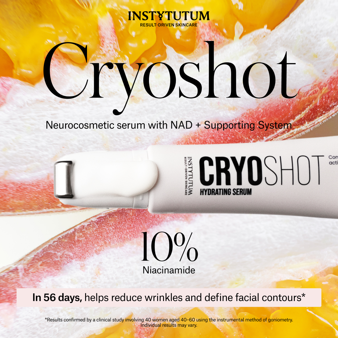 Instytutum Result-Driven Skincare Facebook ad