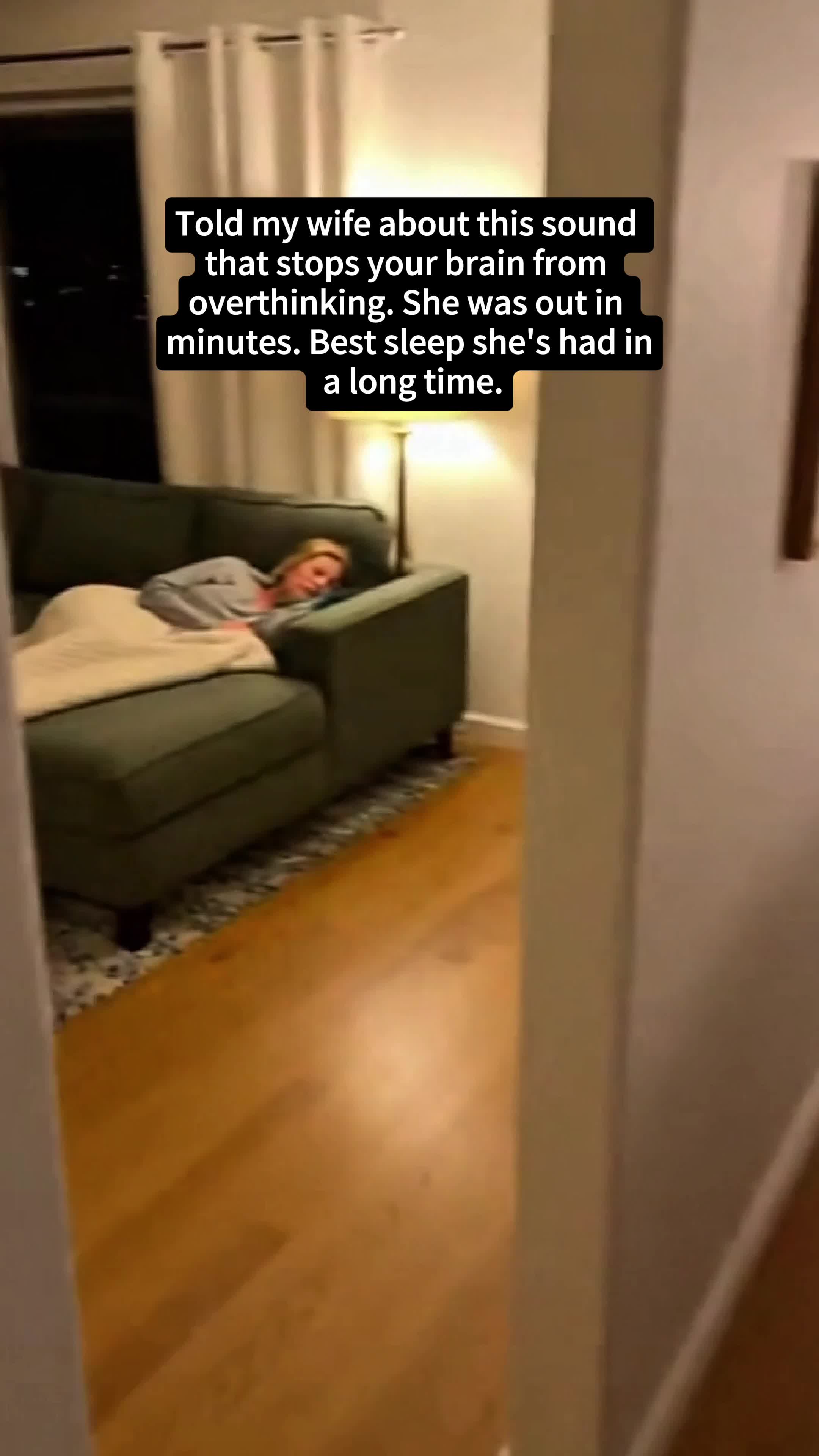 Anima Facebook ad: Listen to this deep sleep sound frequency for…