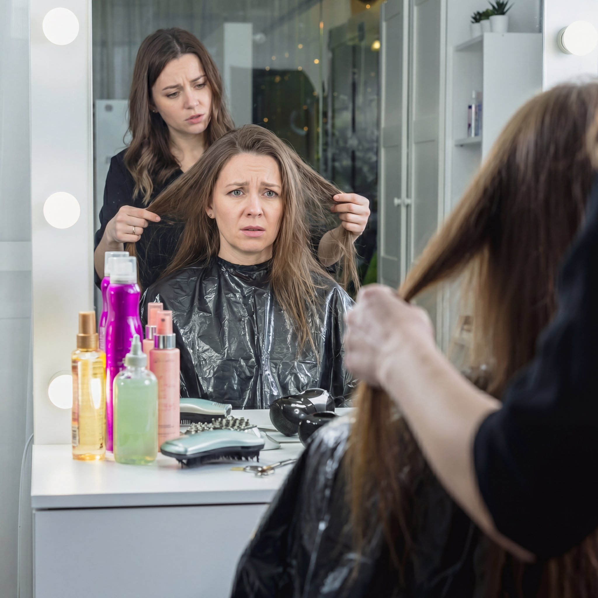 Kate Haswell Facebook ad: Read this if your hair stopped being your hair
