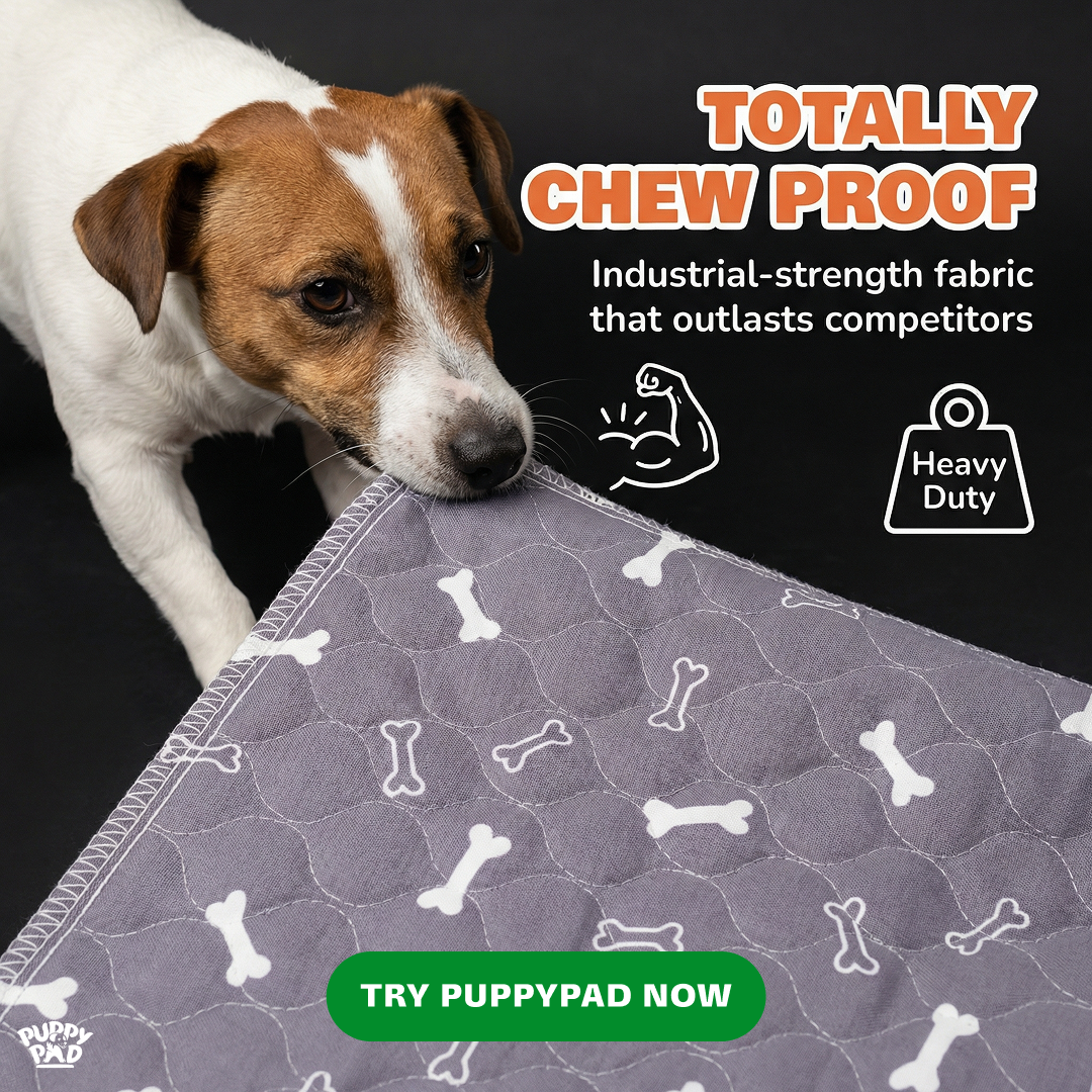 PuppyPad Facebook ad