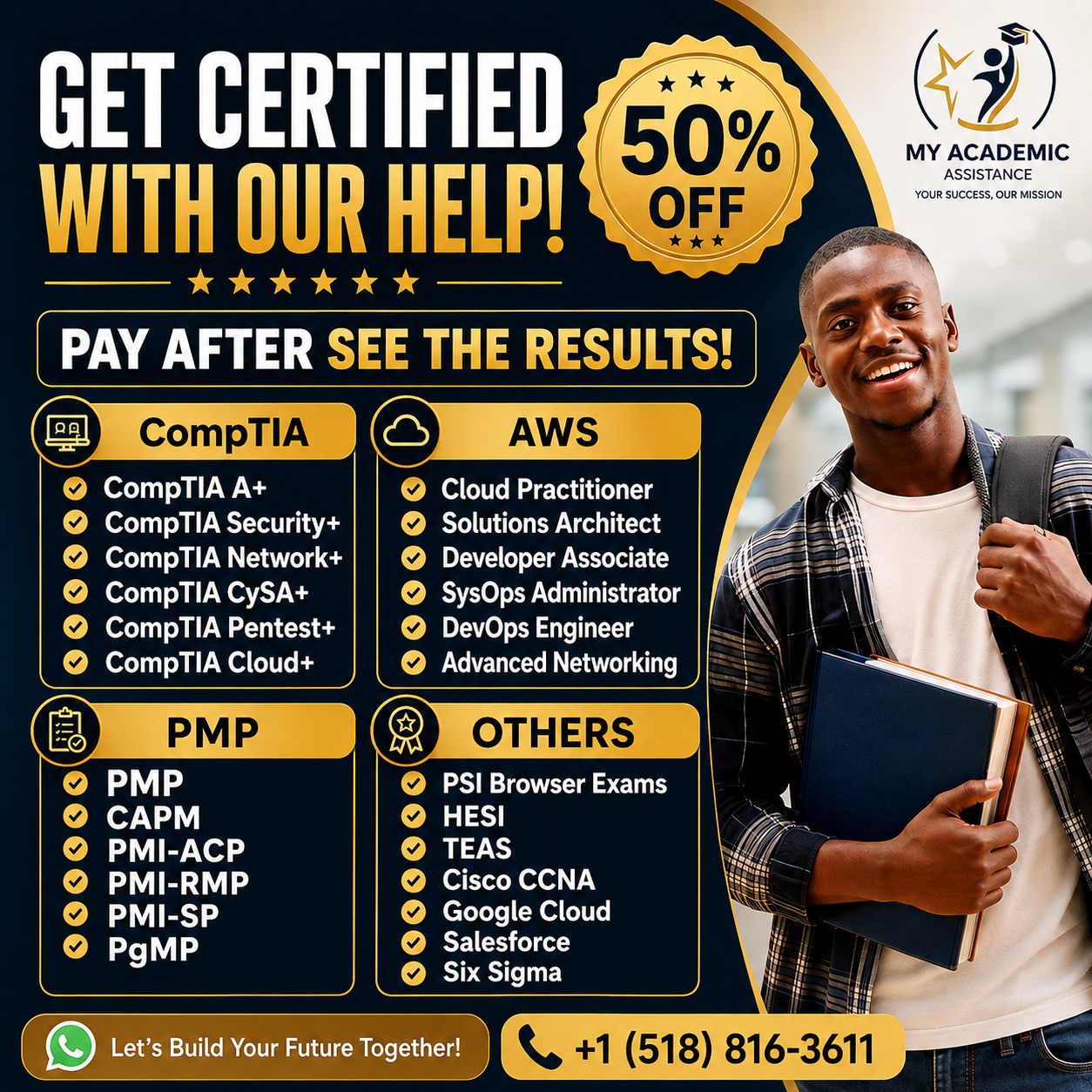 My Academic Assistance Facebook ad from Jun 12, 2026