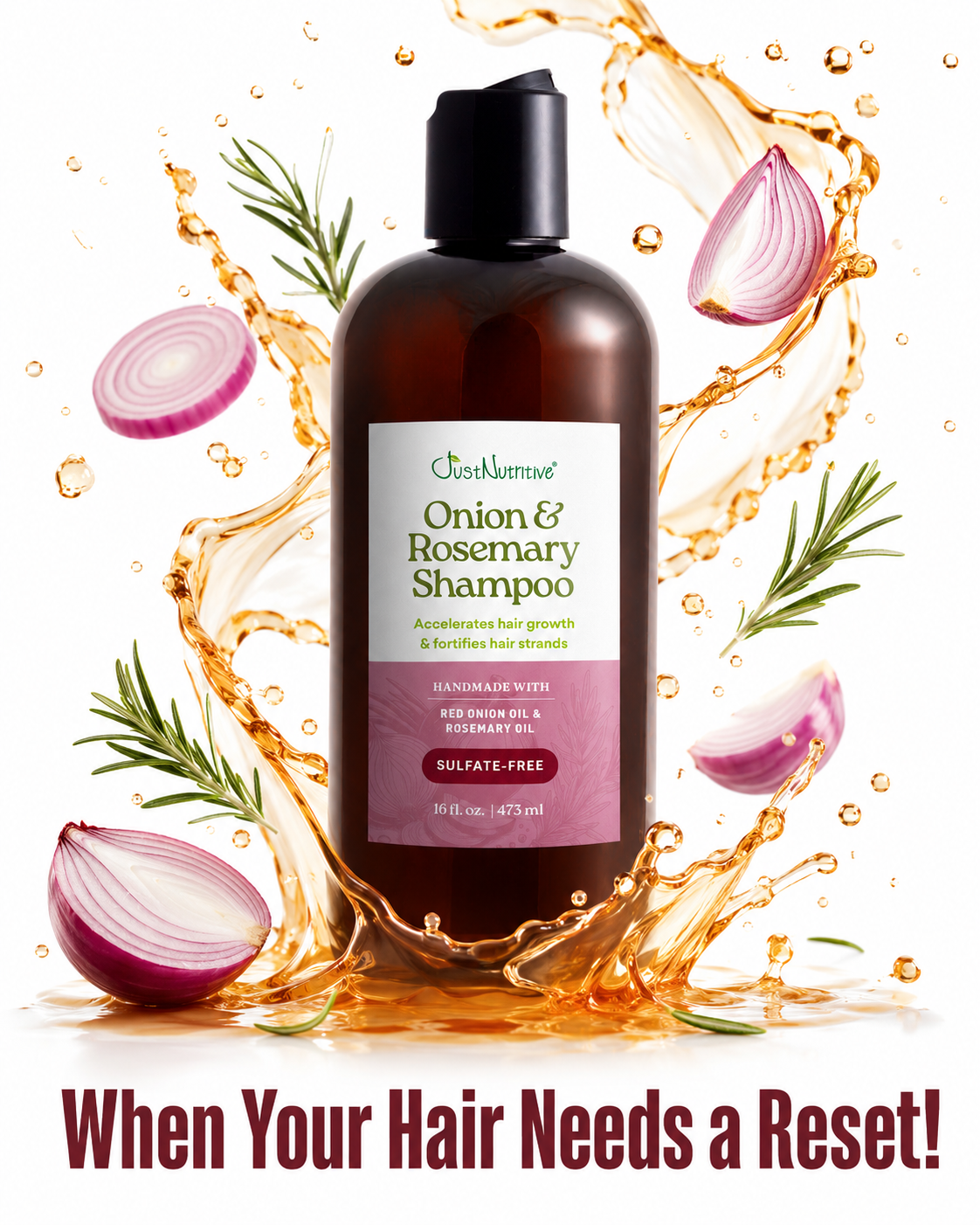 Just Nutritive Hair and Skin Care Facebook ad