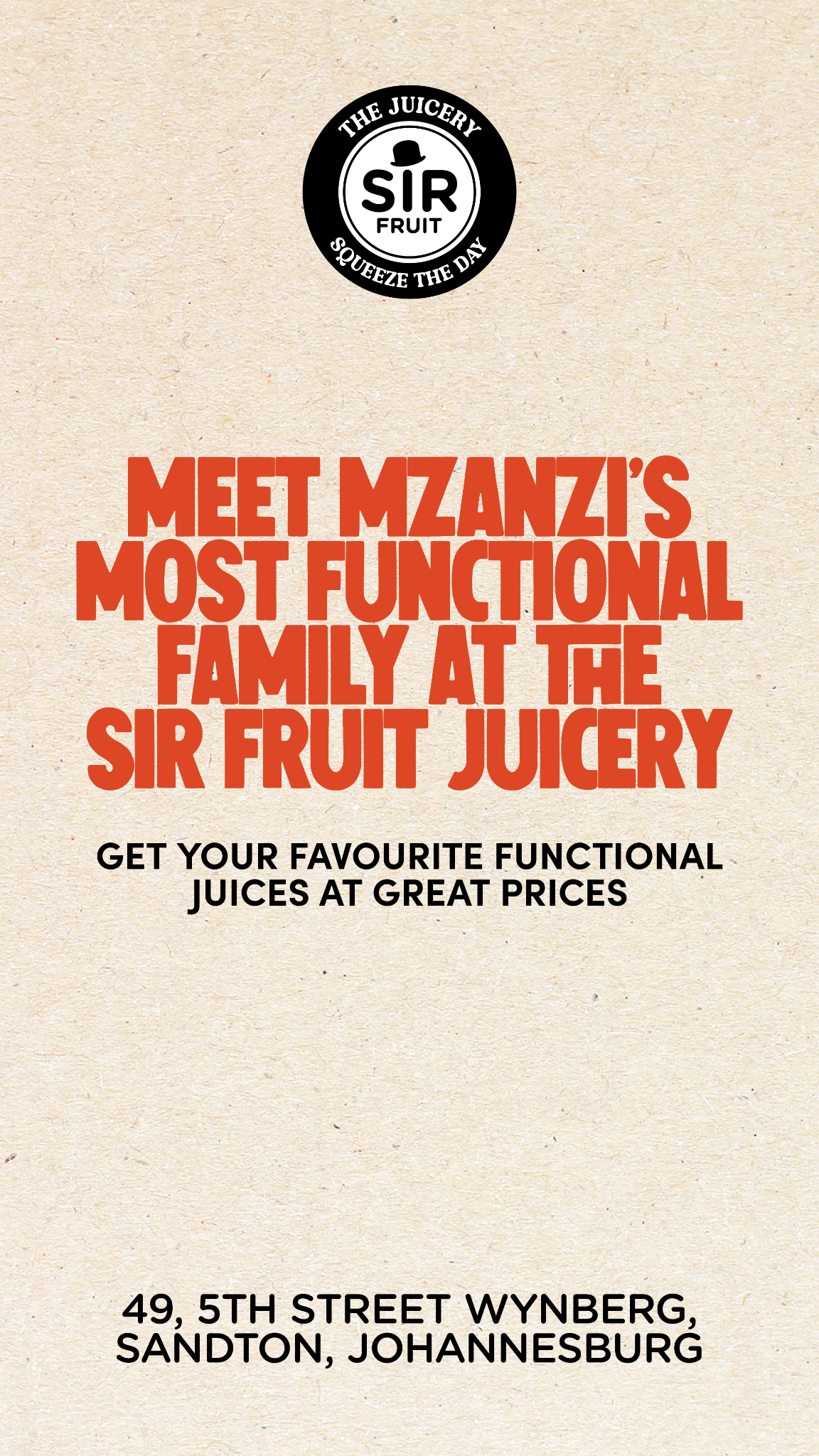 Sir Fruit Facebook ad