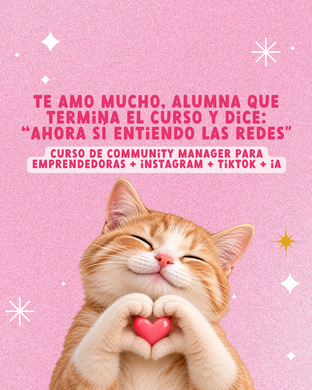 Mujeres que Emprenden Facebook ad: Curso Online Community manager para emprendedoras