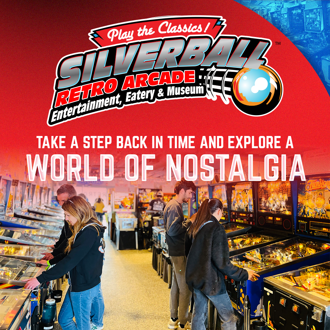 Silverball Retro Arcade Asbury Facebook ad