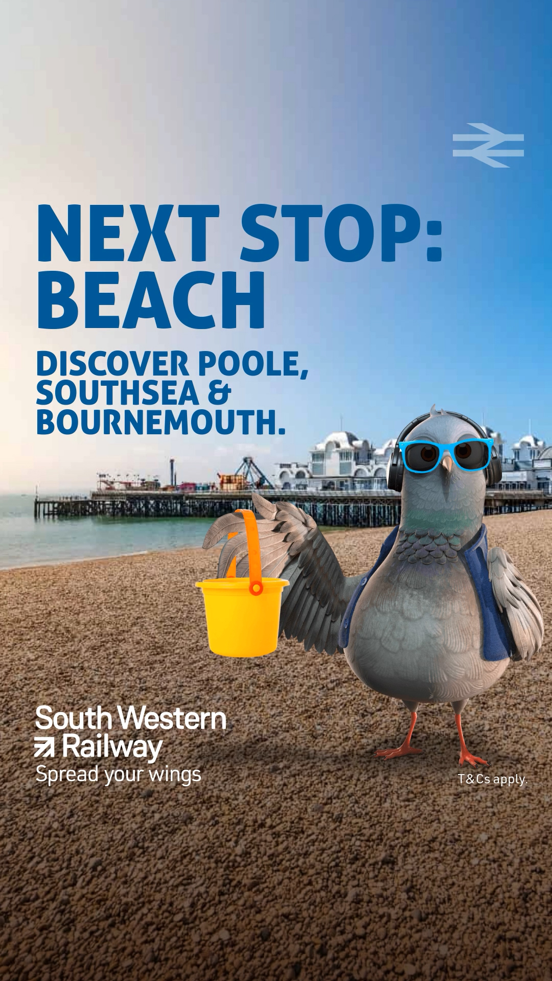 South Western Railway Facebook ad from Jul 1, 2026