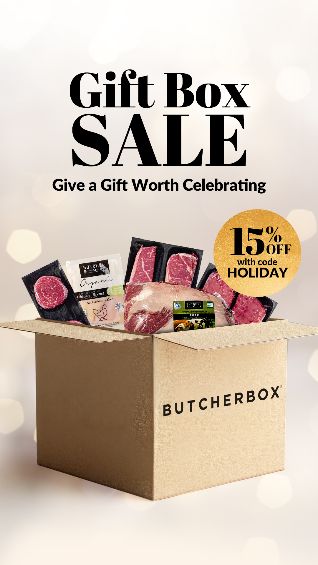 ButcherBox Facebook ad