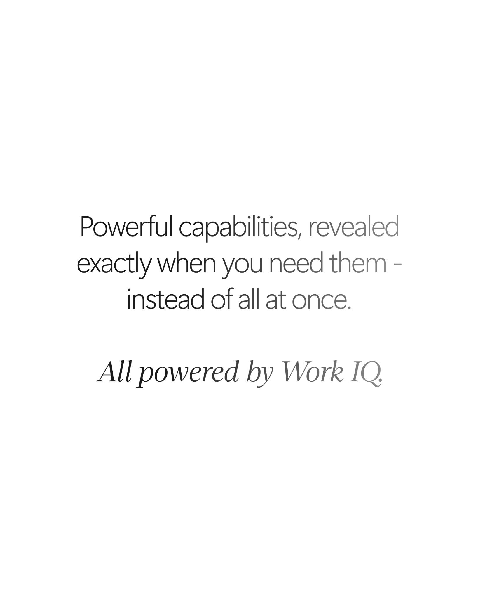 Microsoft Design Facebook ad: Work isn’t linear.