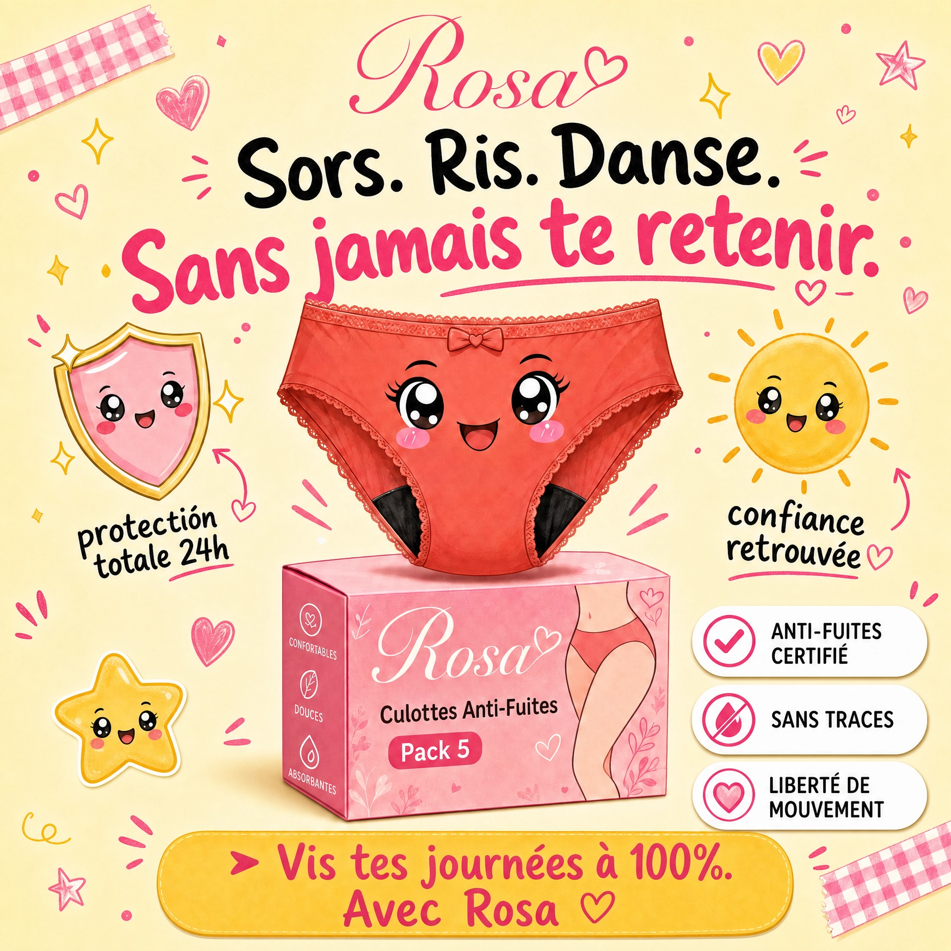 Rosa Facebook ad