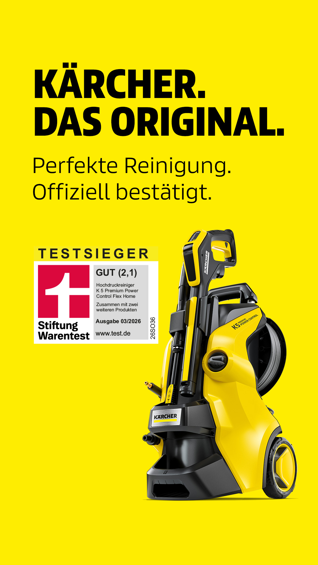 Kärcher Facebook ad from Mar 13, 2026