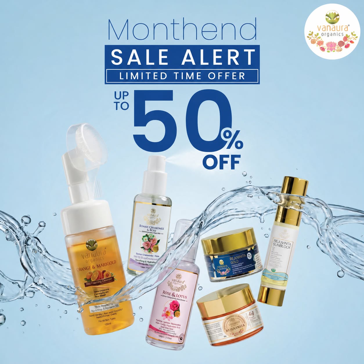 Vanaura Organics - Experience the Essence of Ayurveda Facebook ad