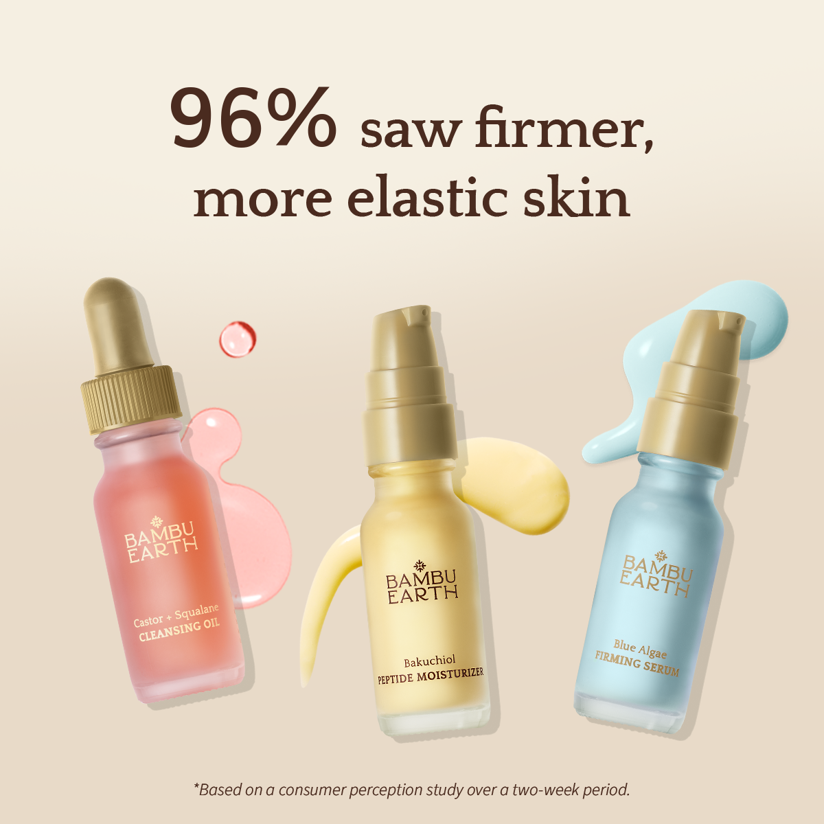 Bambu Earth Facebook ad: Experience your healthiest skin
