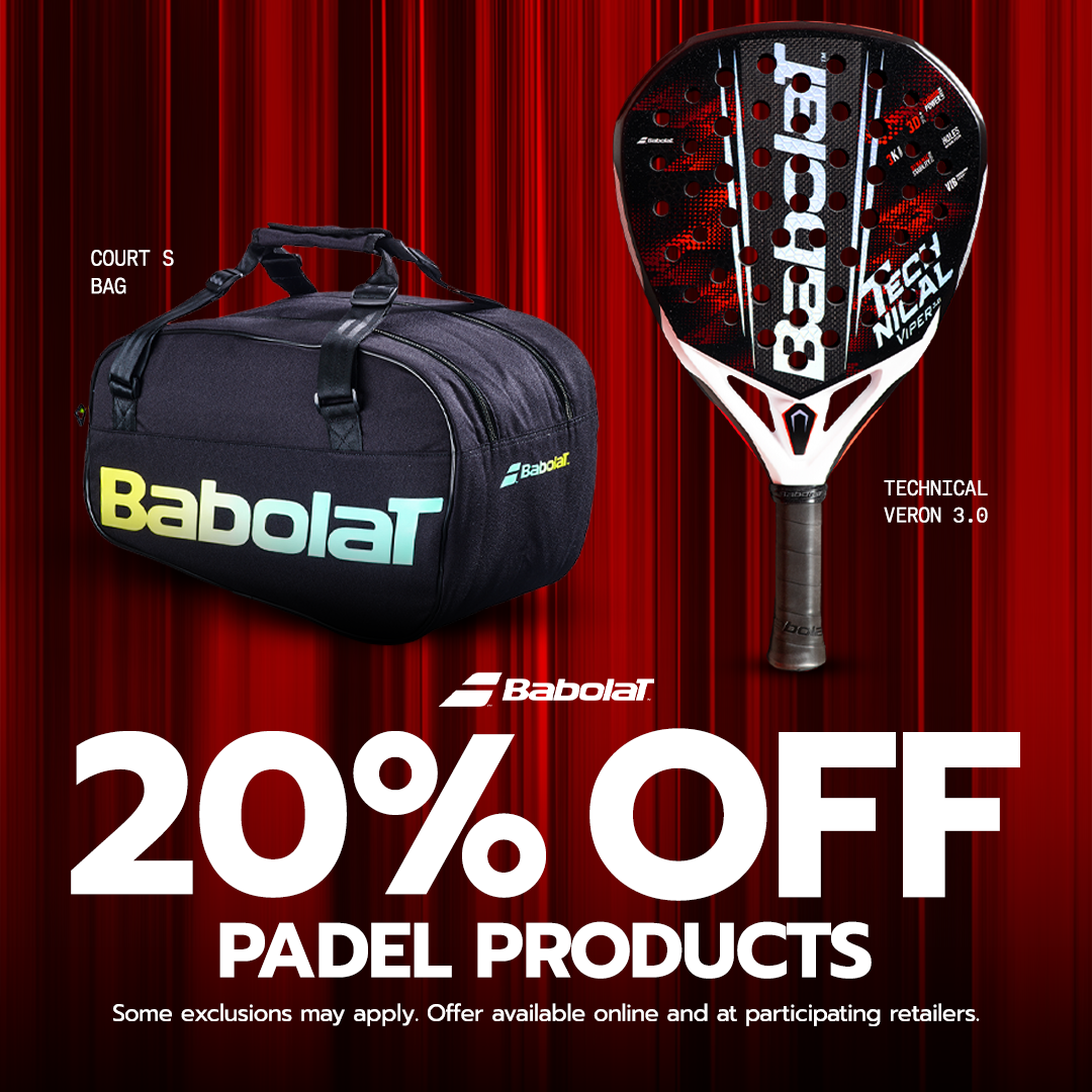 Babolat Facebook ad: Babolat | Padel