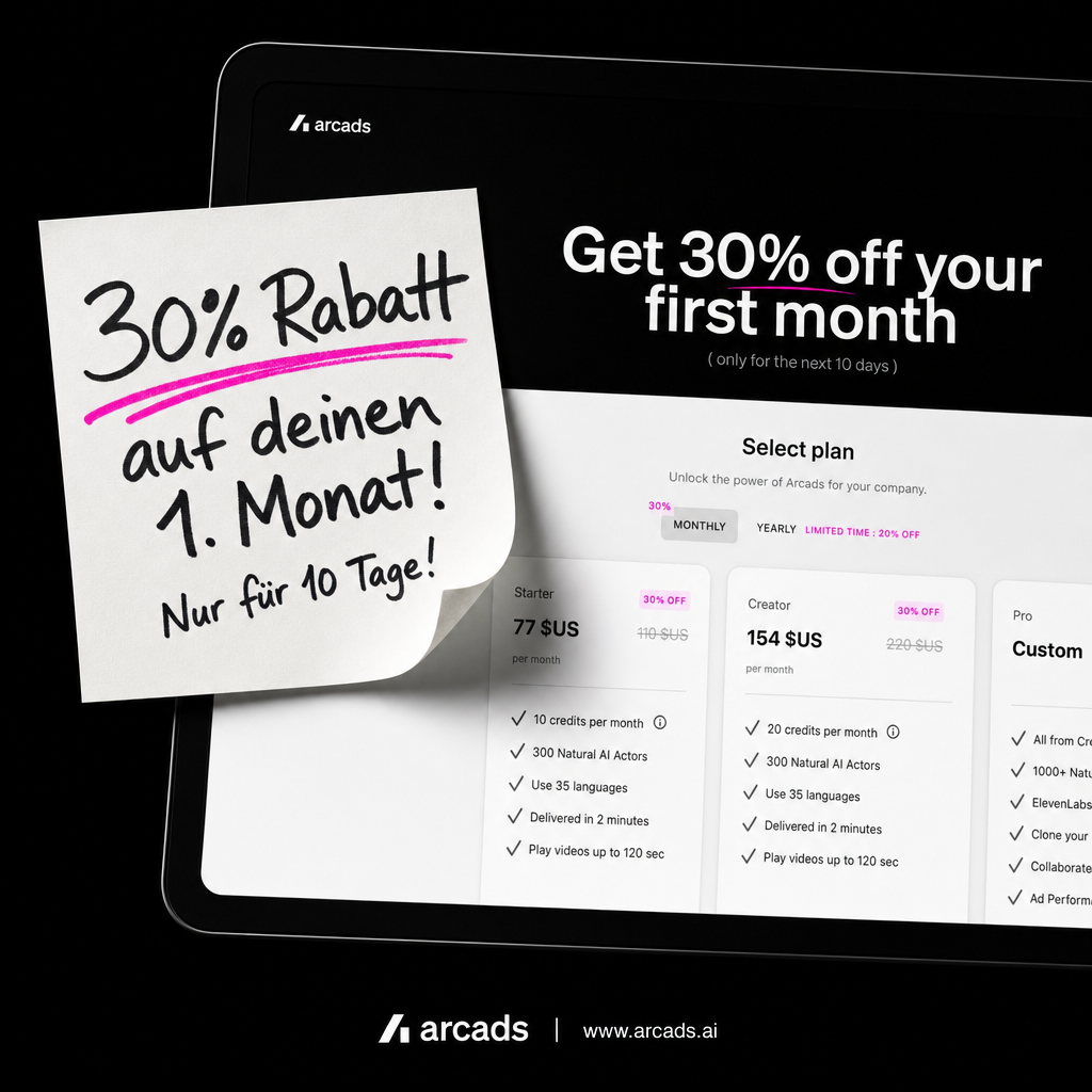 Arcads AI - Newsletter   Facebook ad