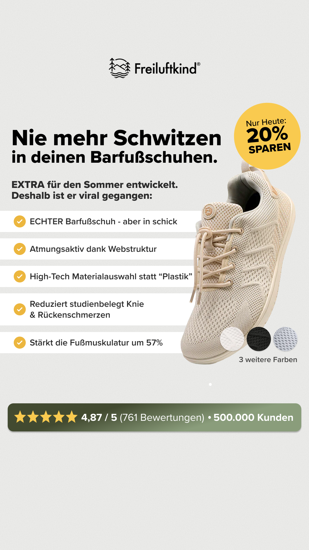 Freiluftkind Facebook ad