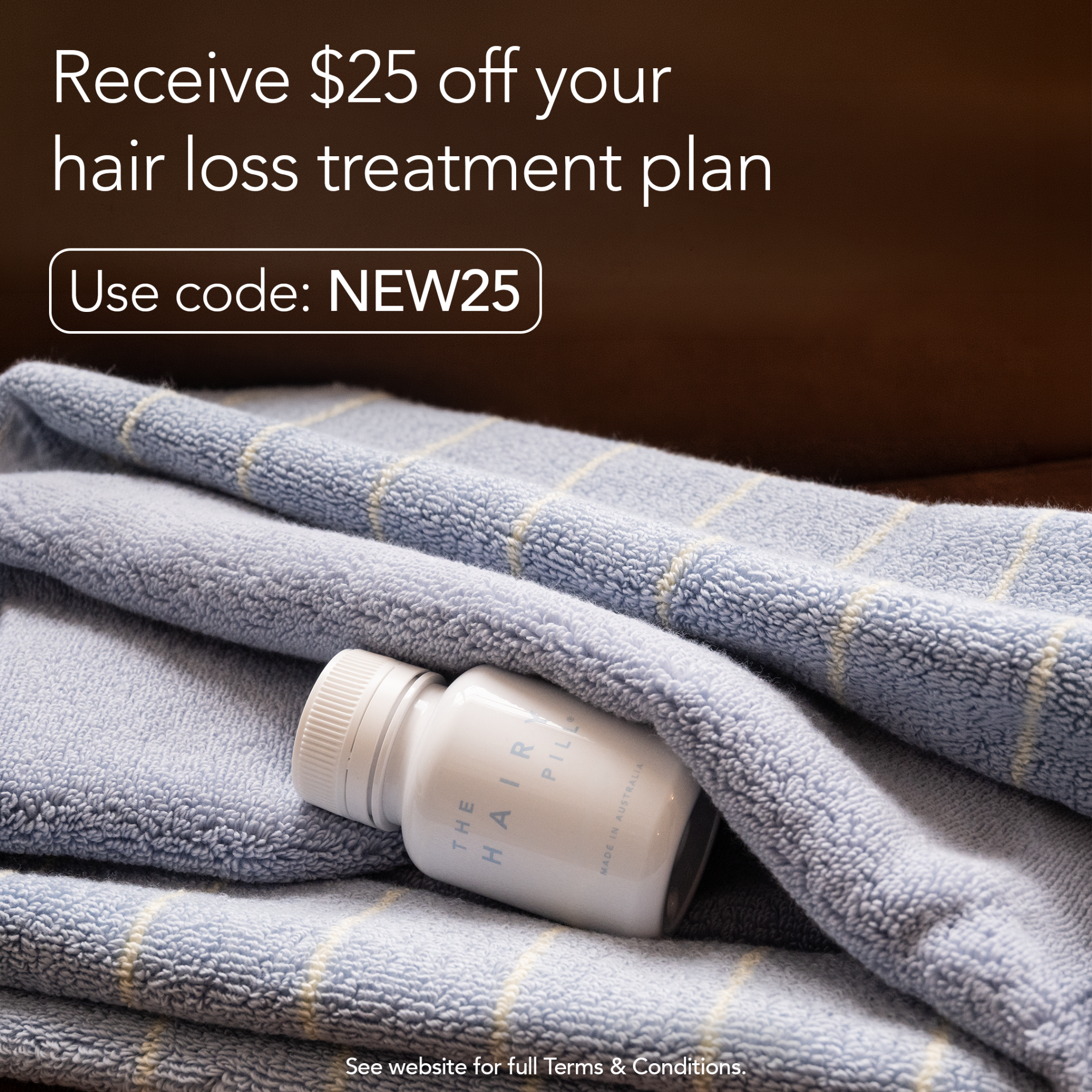 The Hairy Pill Facebook ad