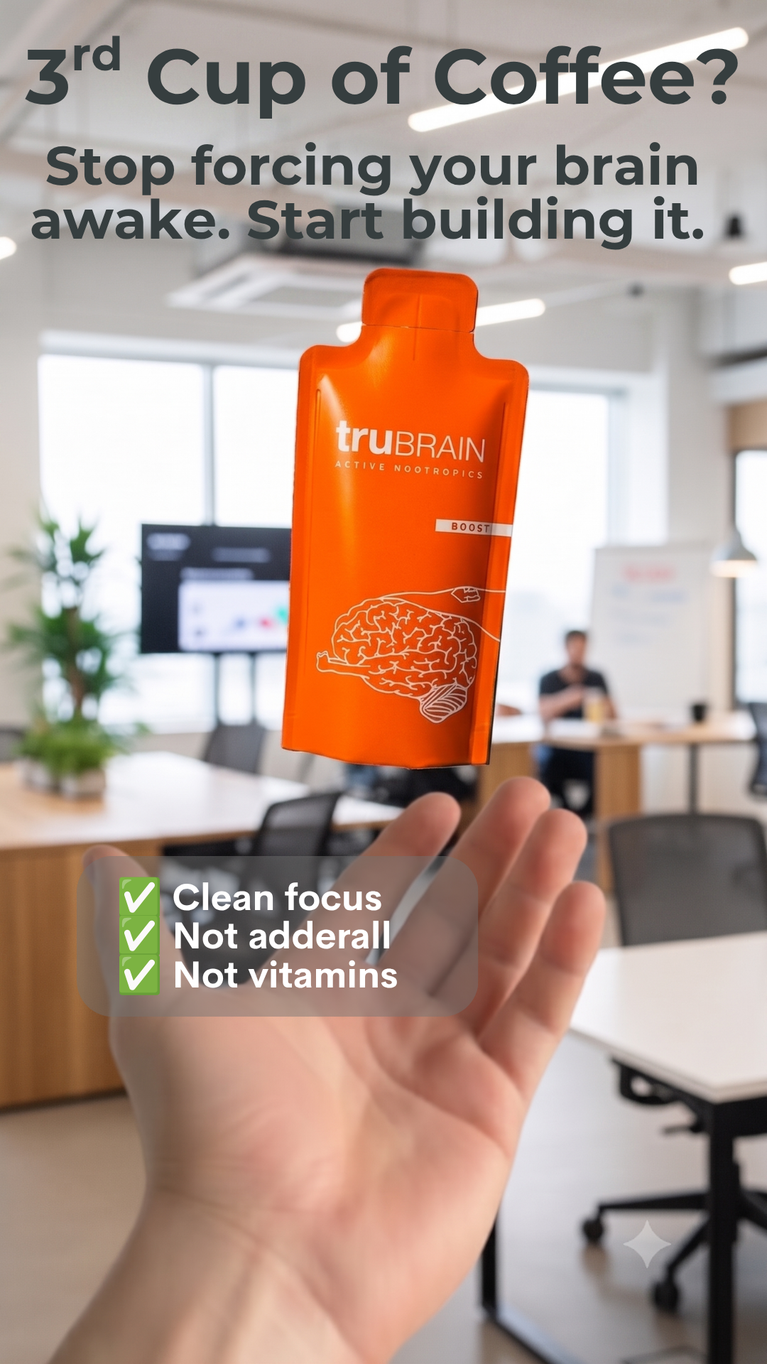 TruBrain Facebook ad