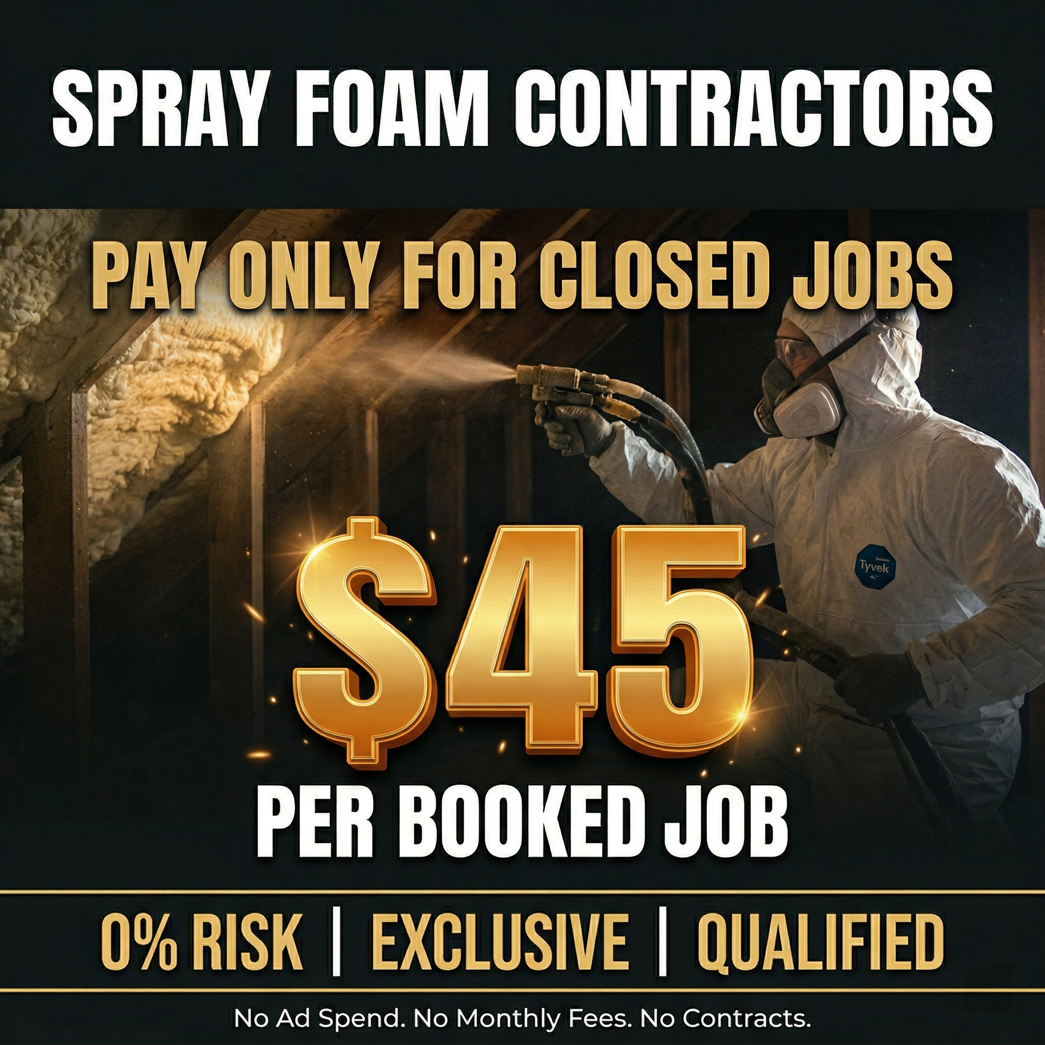 Uplift AI Agency Facebook ad: Pay Per Booked Job