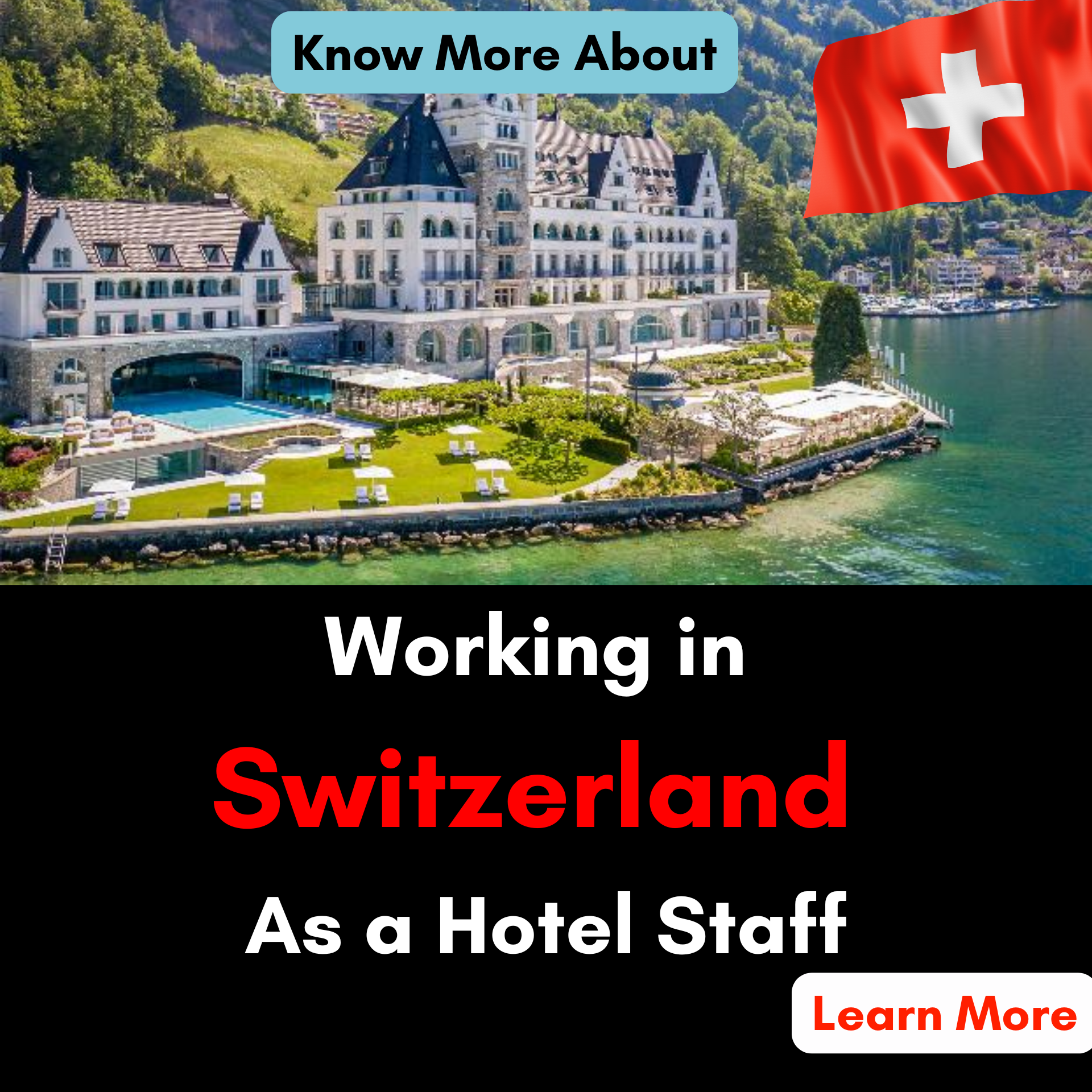 Daily Opportunity Facebook ad: Guide to Hotel Staff Roles in Switzerland