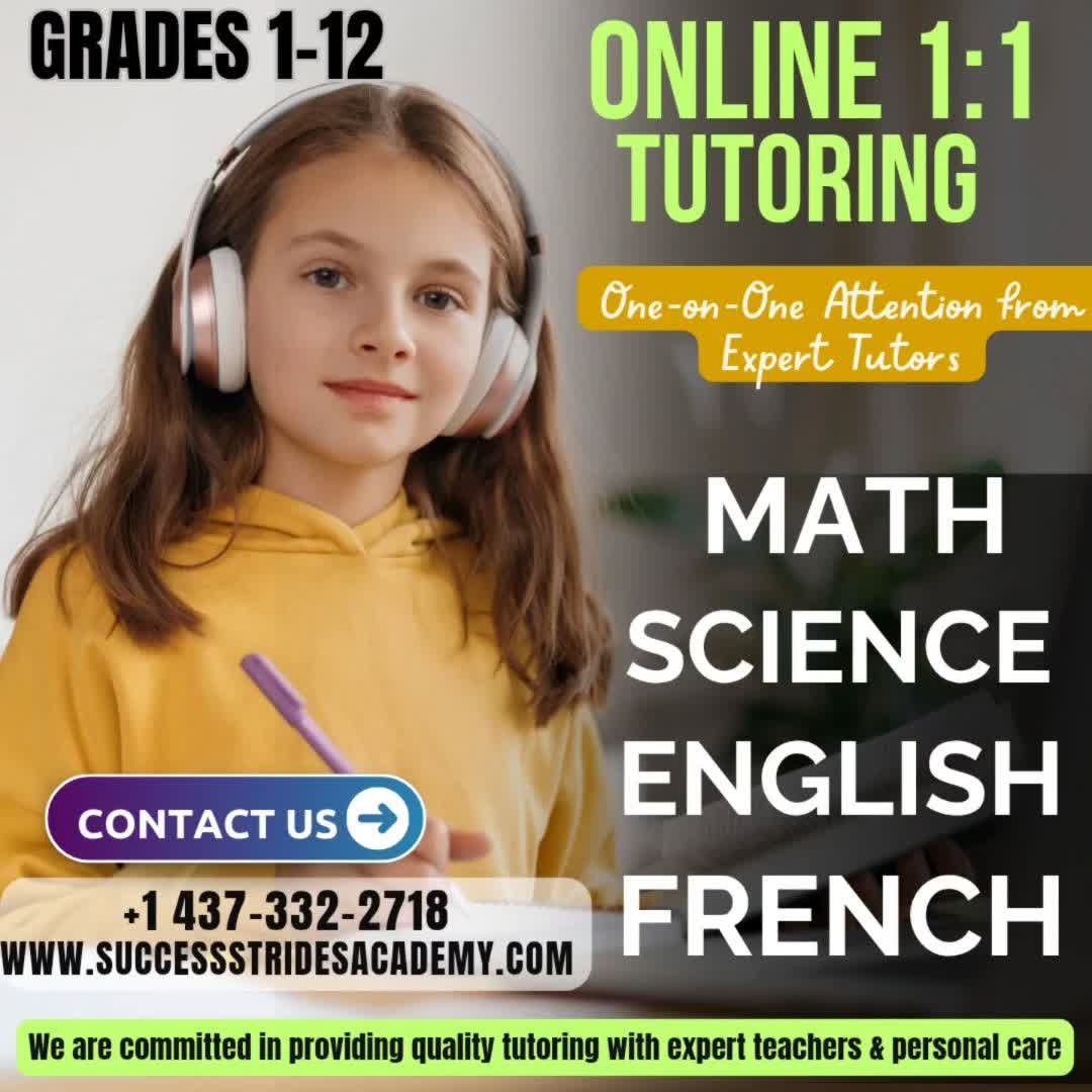 Success Strides Academy Facebook ad: Chat with us