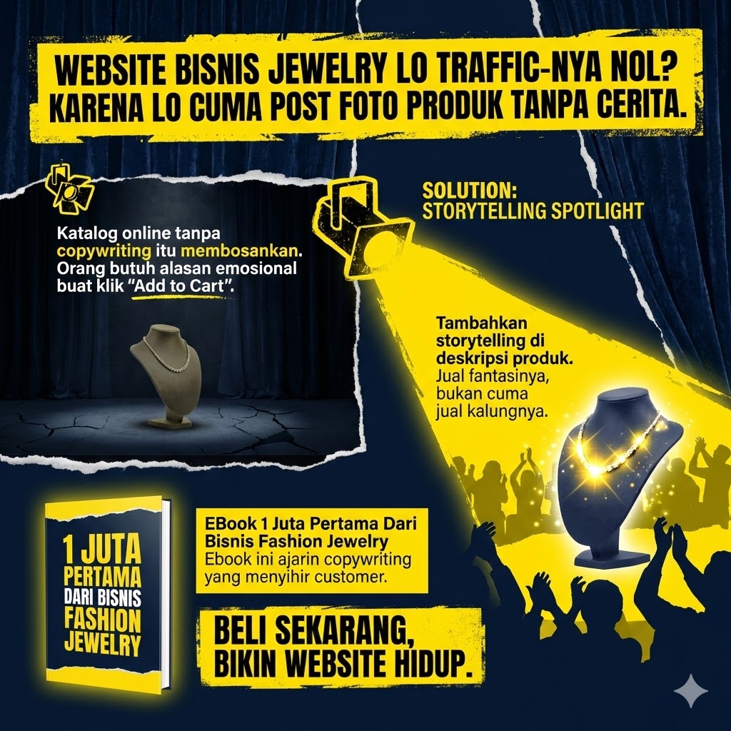 IKNWU Project ε Facebook ad: Jual Aksesoris Kok Fotonya Gelap?