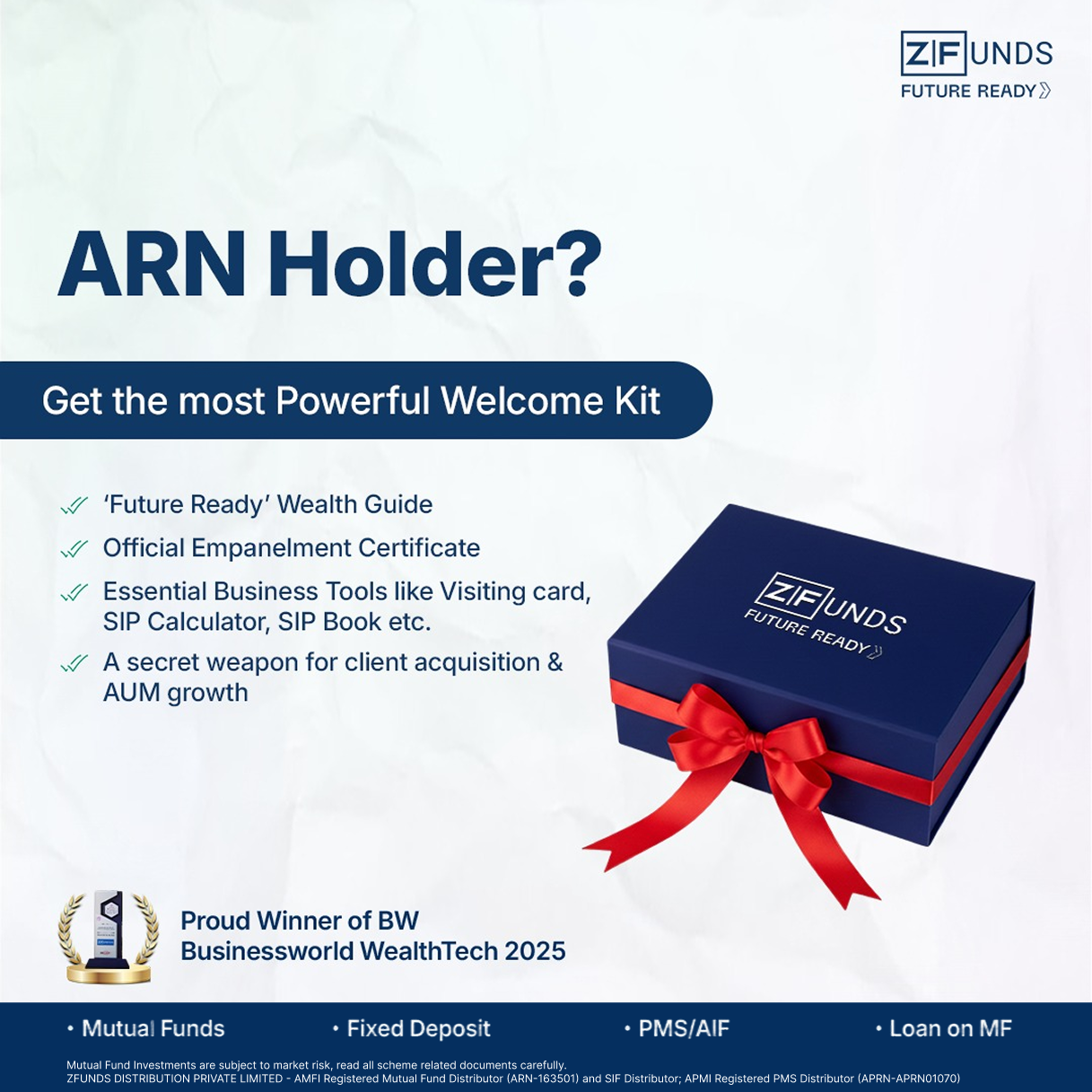 ZFunds Facebook ad: Claim Your Welcome Kit Now!