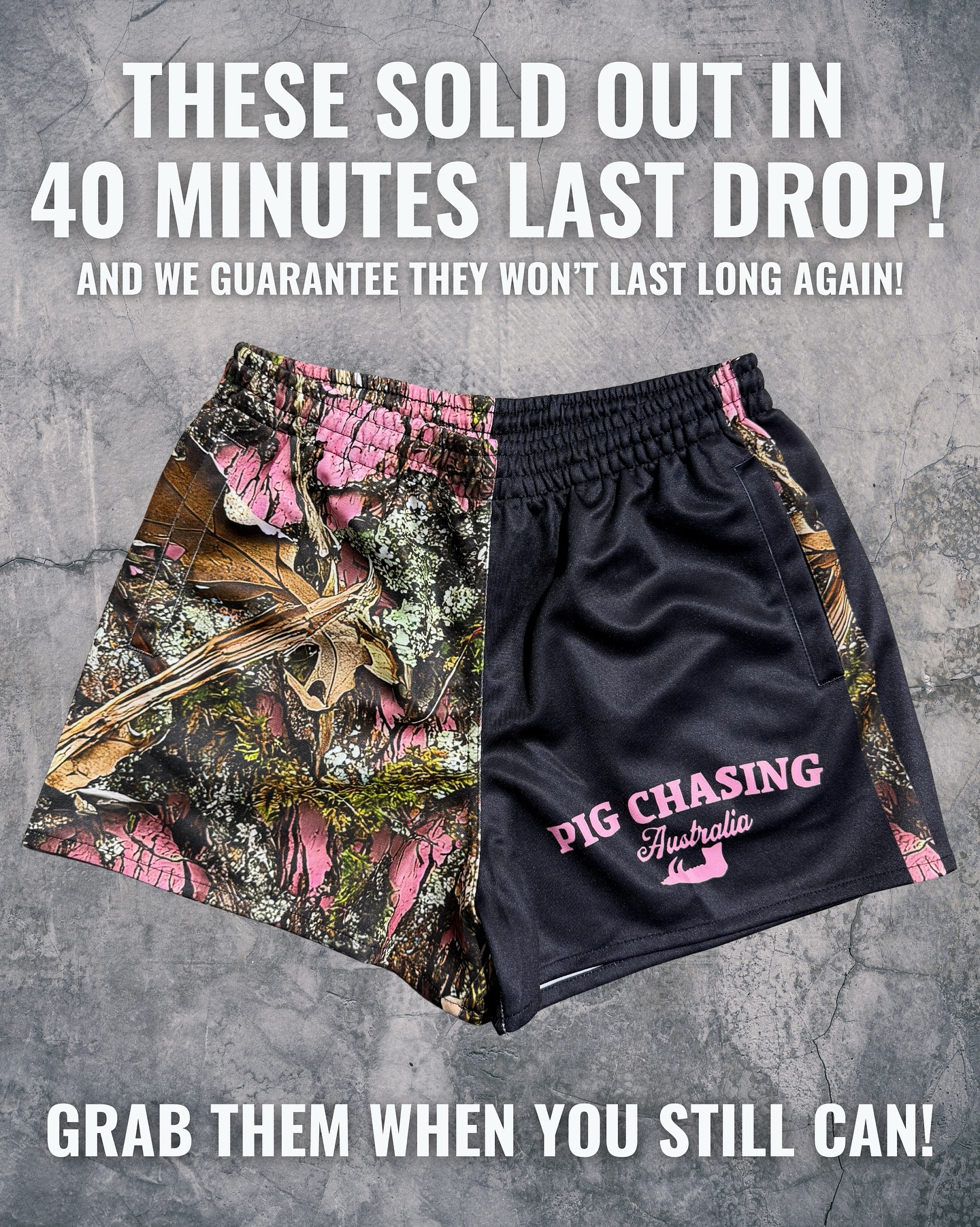 Pig Chasing Australia Facebook ad