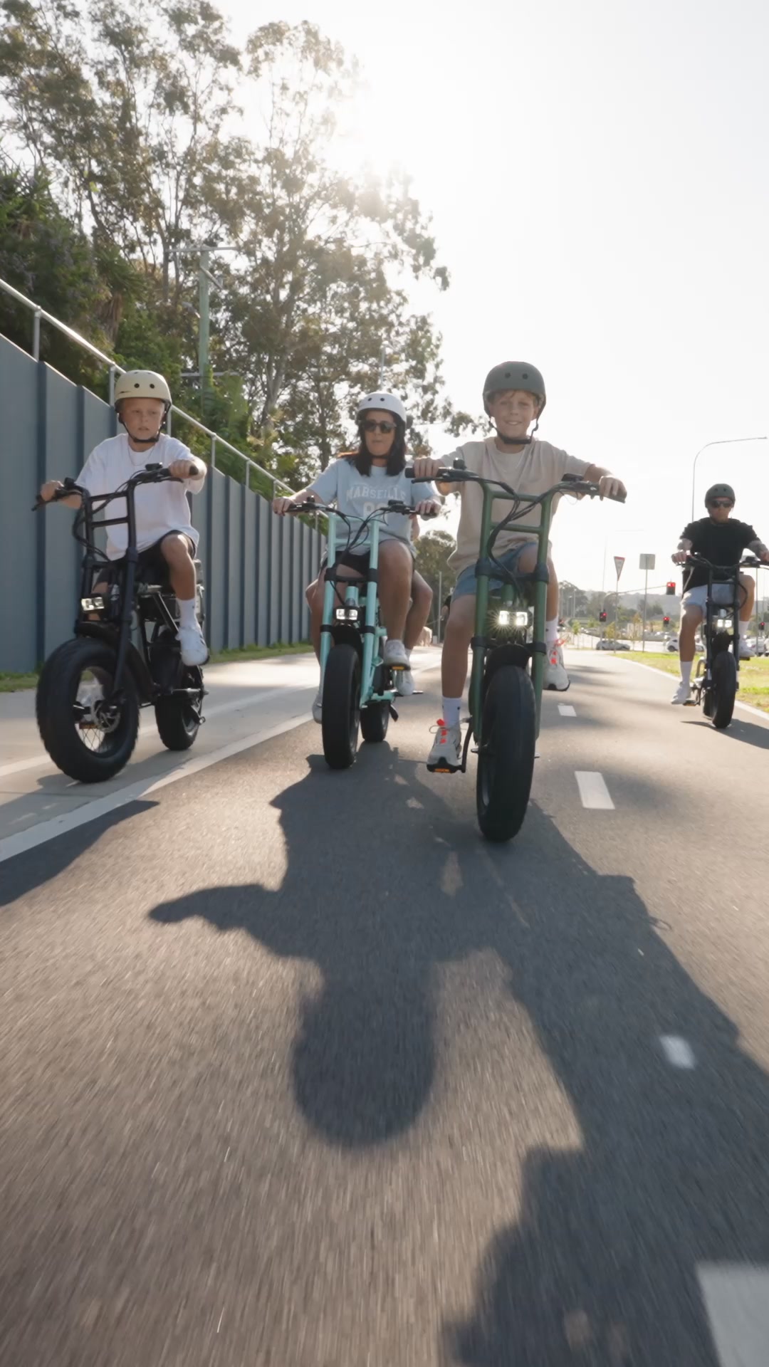 Ampd Bros Electric Bikes Facebook ad: Small E-Bike. Full-Size Capability