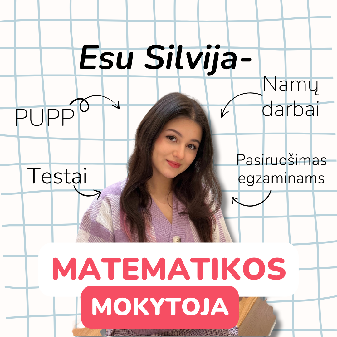 Matematikos mokytoja Silvija Facebook ad