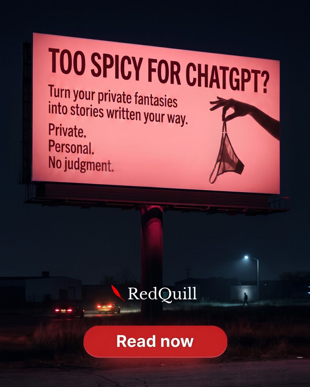 RedQuill Facebook ad