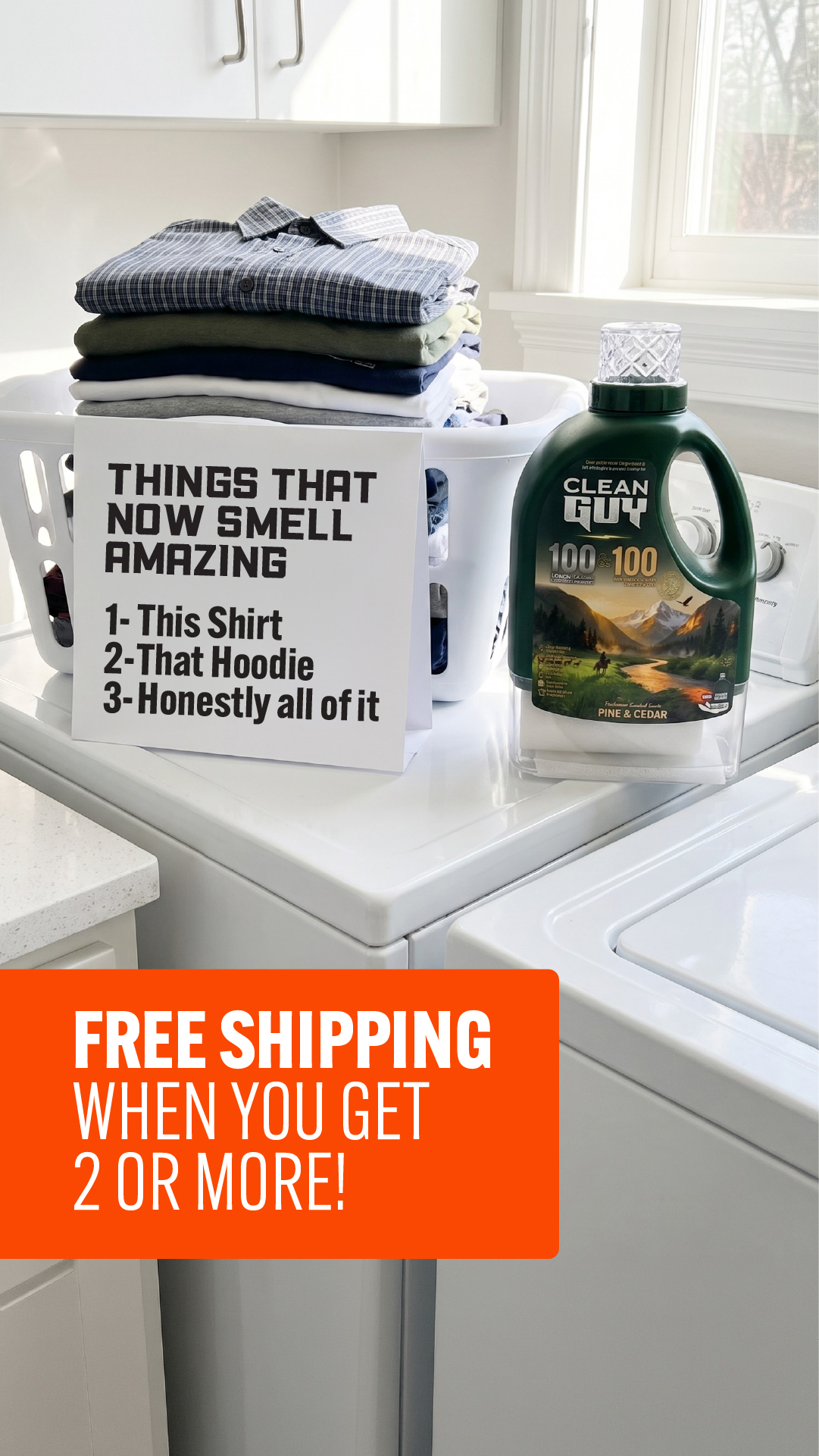 Clean Guy Facebook ad