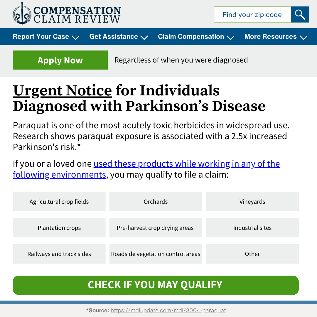 Compensation Claim Review Facebook ad