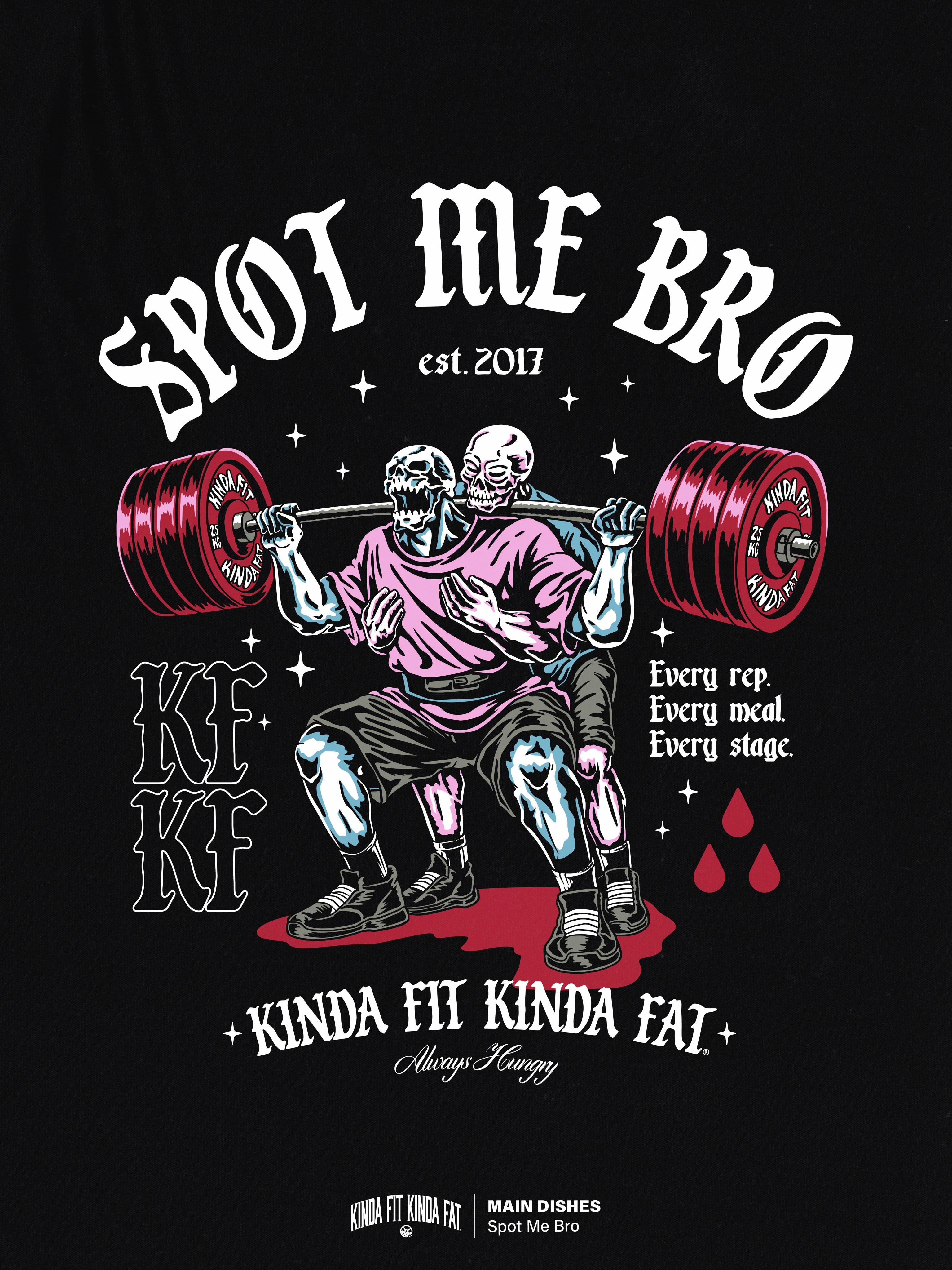 Kinda Fit Kinda Fat Apparel Facebook ad: The only thing standing between your new PR…