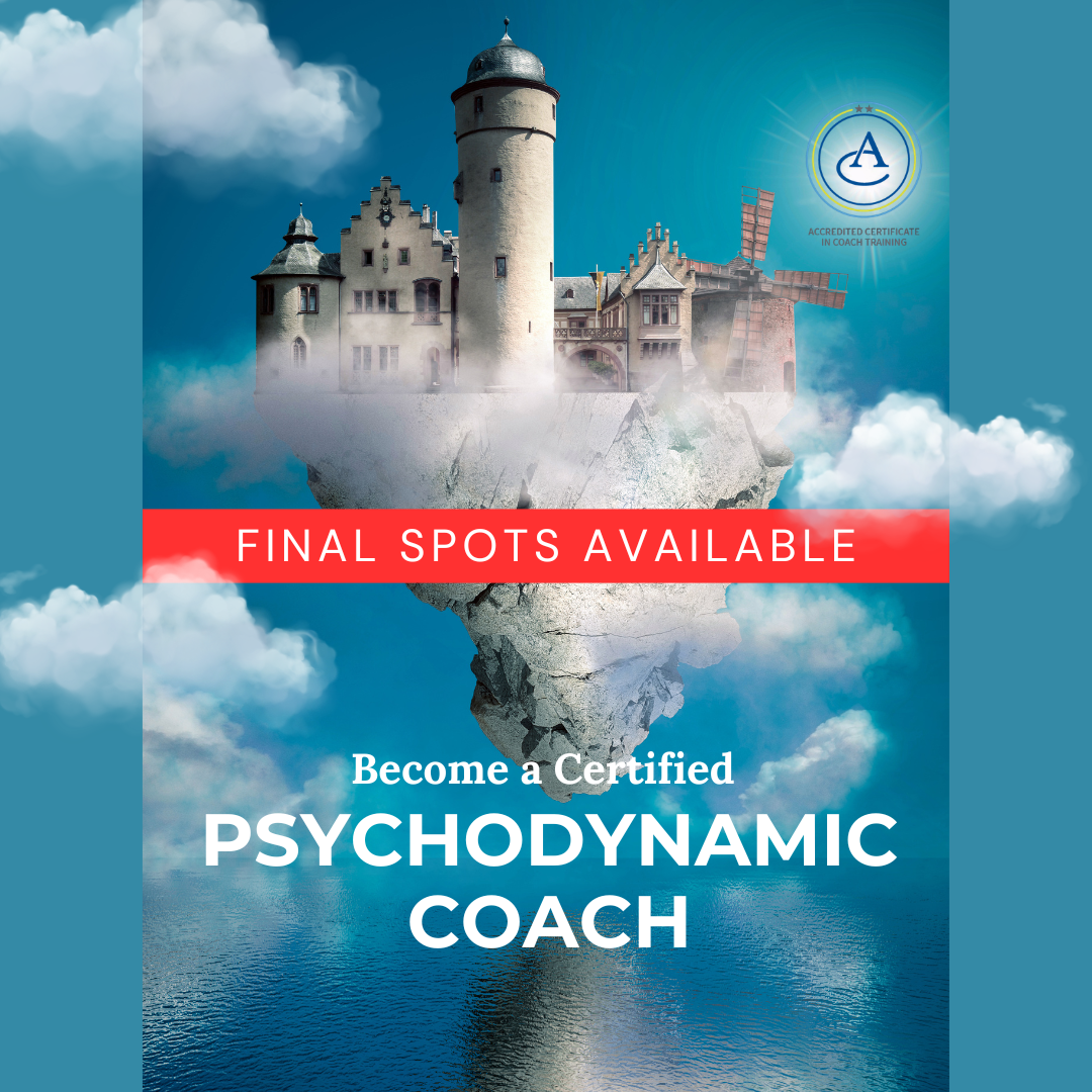The Psychodynamic Coaching Institute Facebook ad: Final places remain for the June 2026 cohort