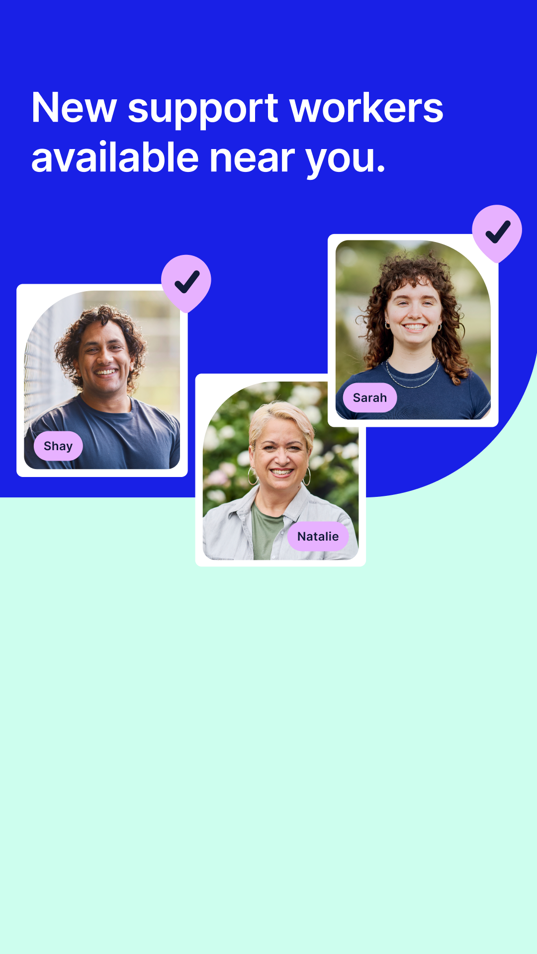 Hireup Facebook ad