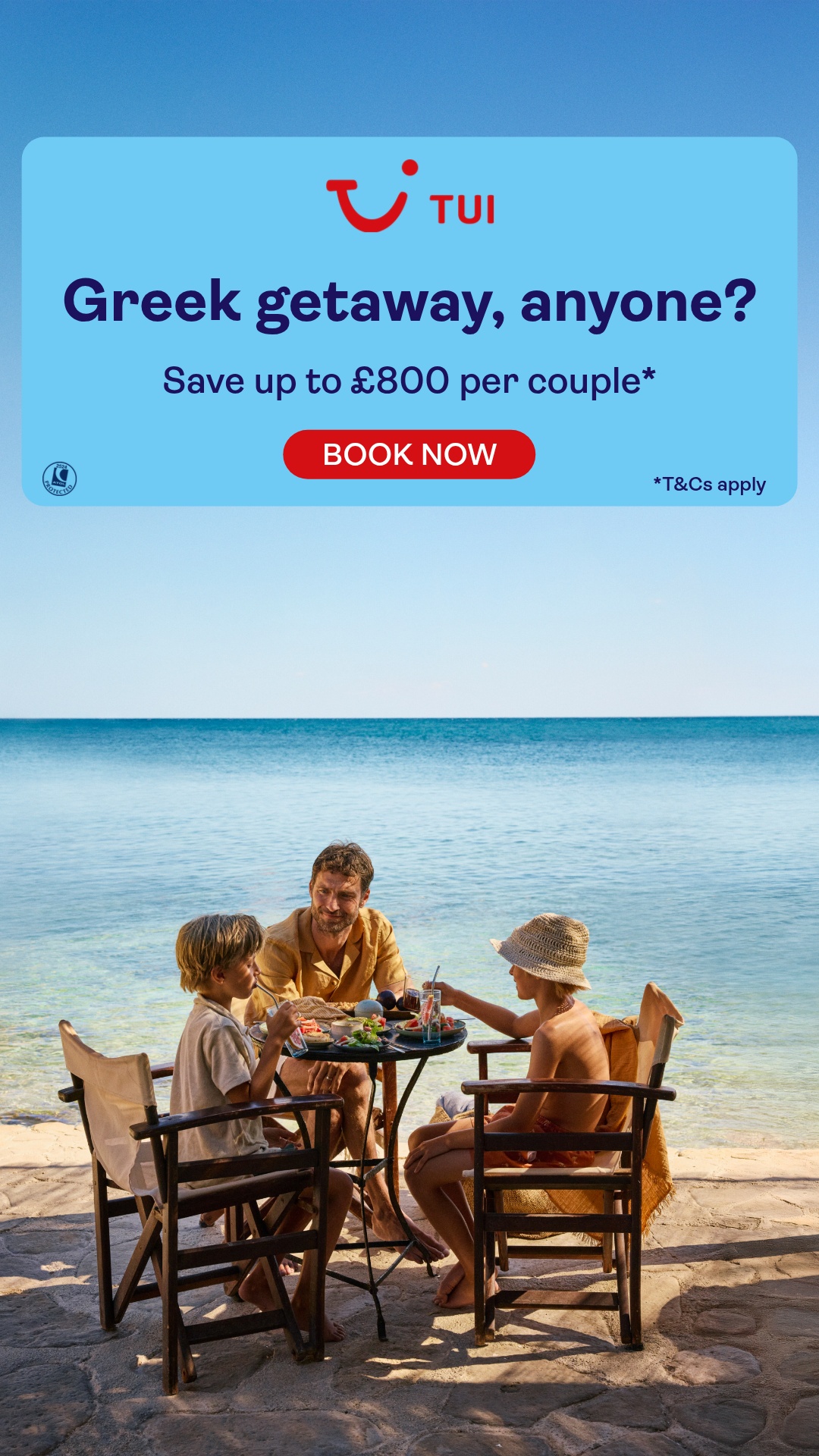 TUI Facebook ad