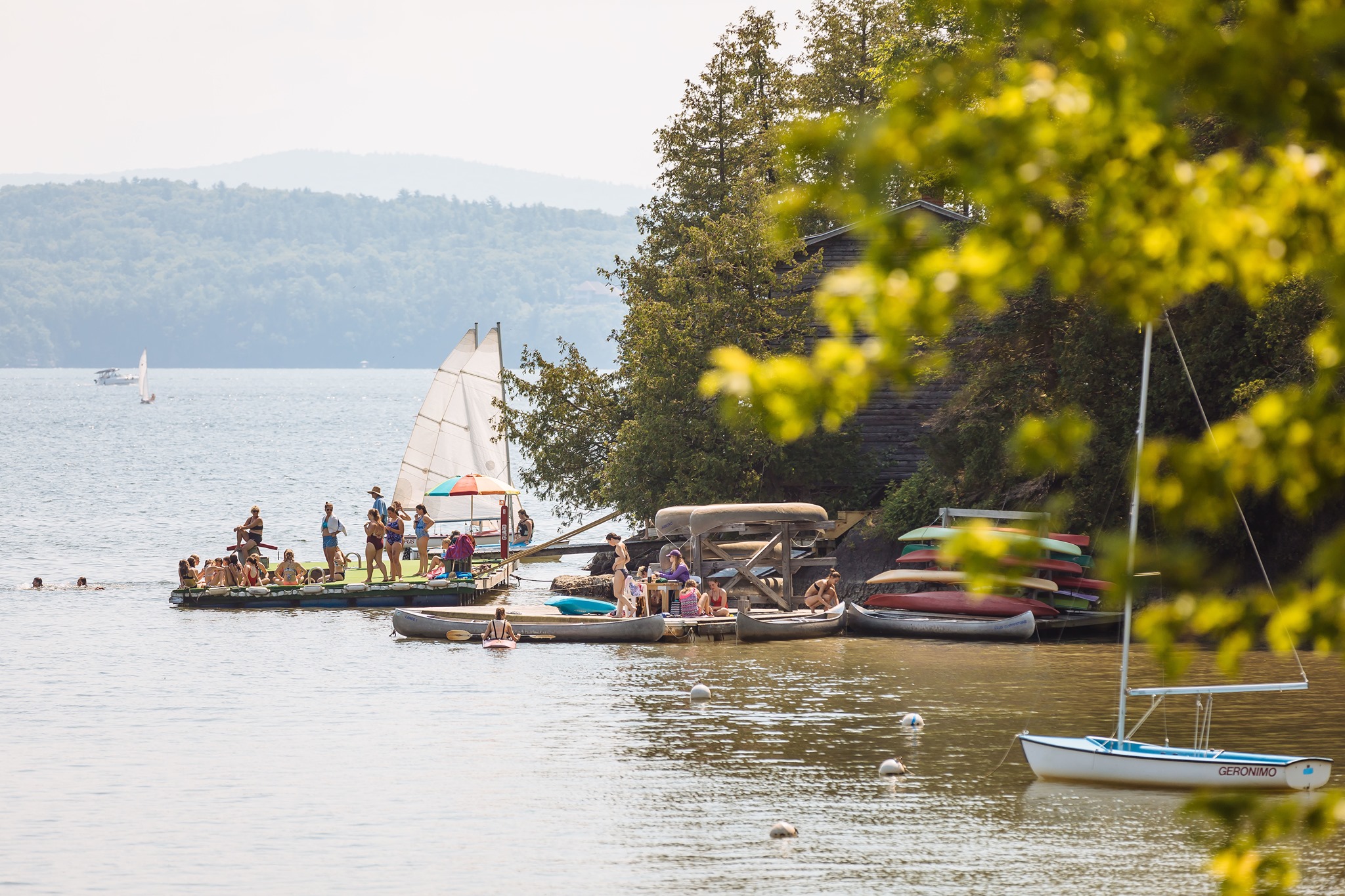 Brown Ledge Camp Facebook ad: Overnight Girls Summer Camp in Vermont | Brown Ledge Camp