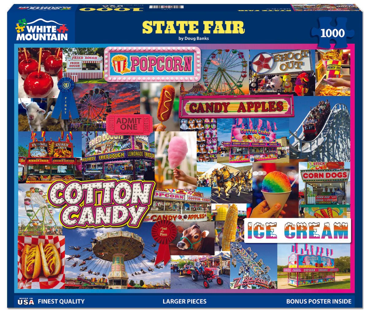 White Mountain Puzzles Facebook ad