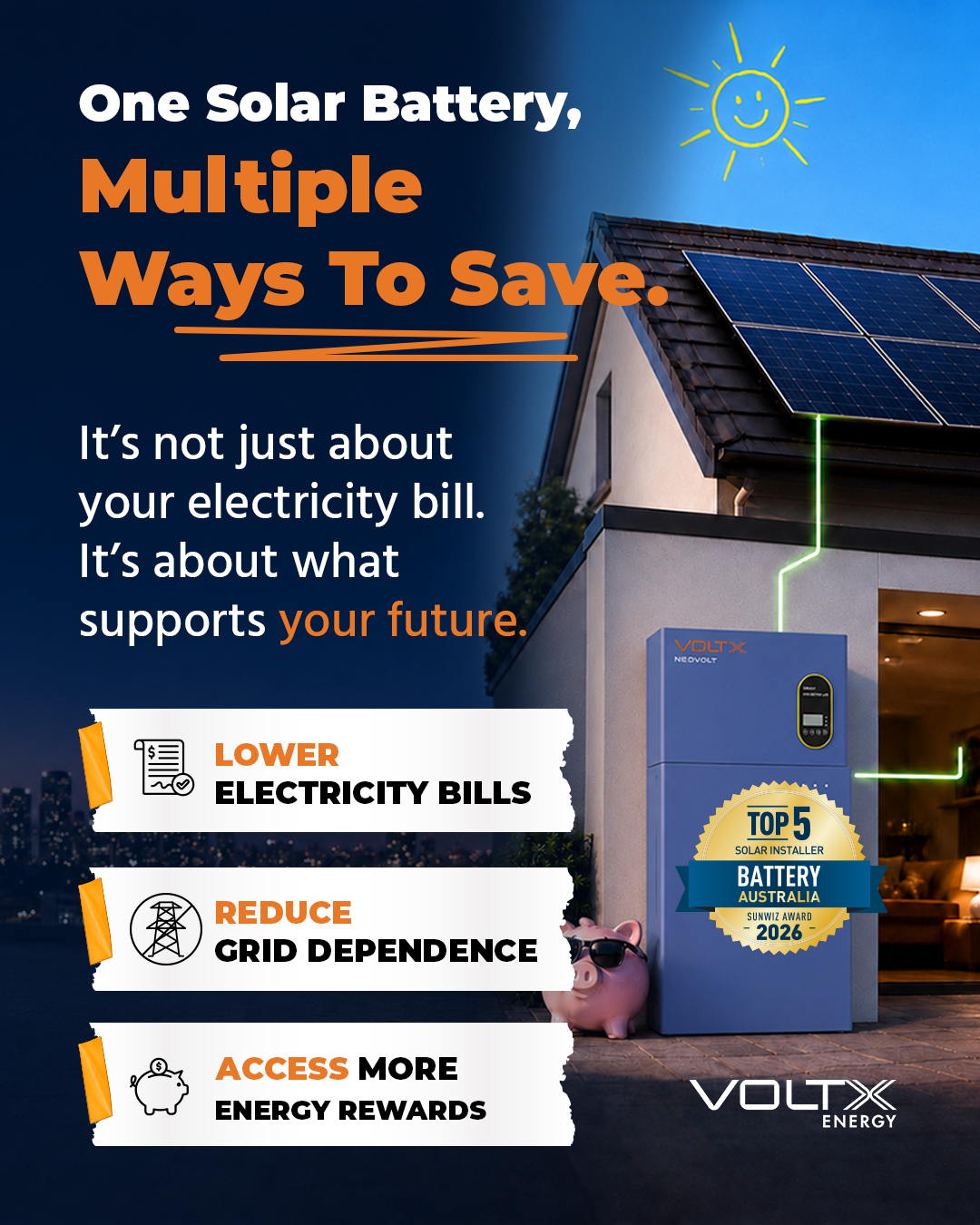 Voltx Energy Facebook ad