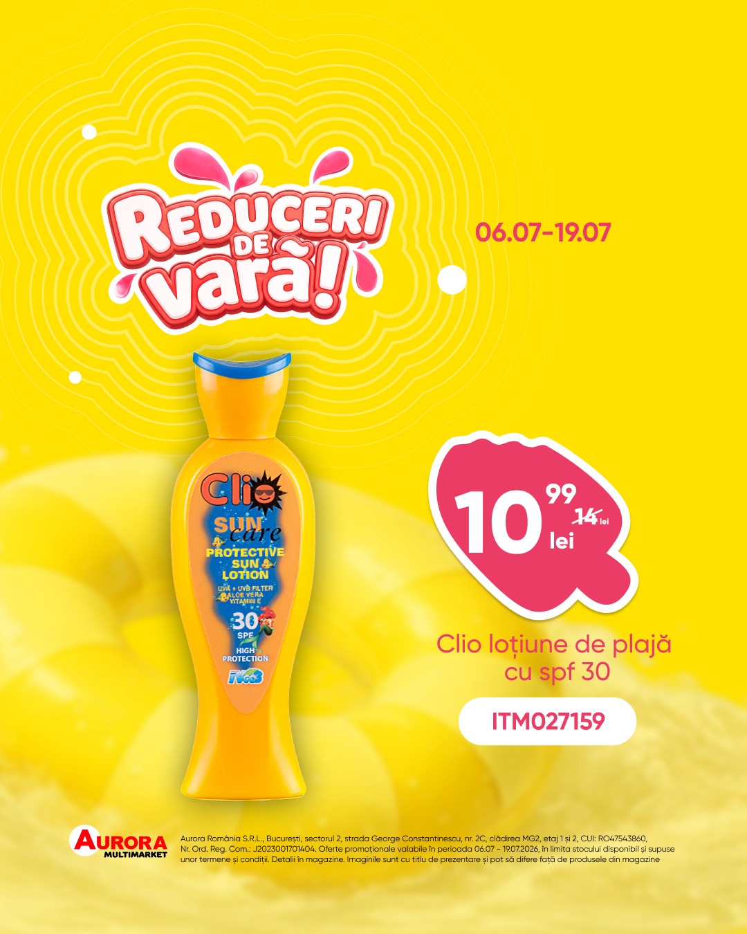 Aurora Multimarket Facebook ad: Vara ne-a dat un singur plan: mai mult…