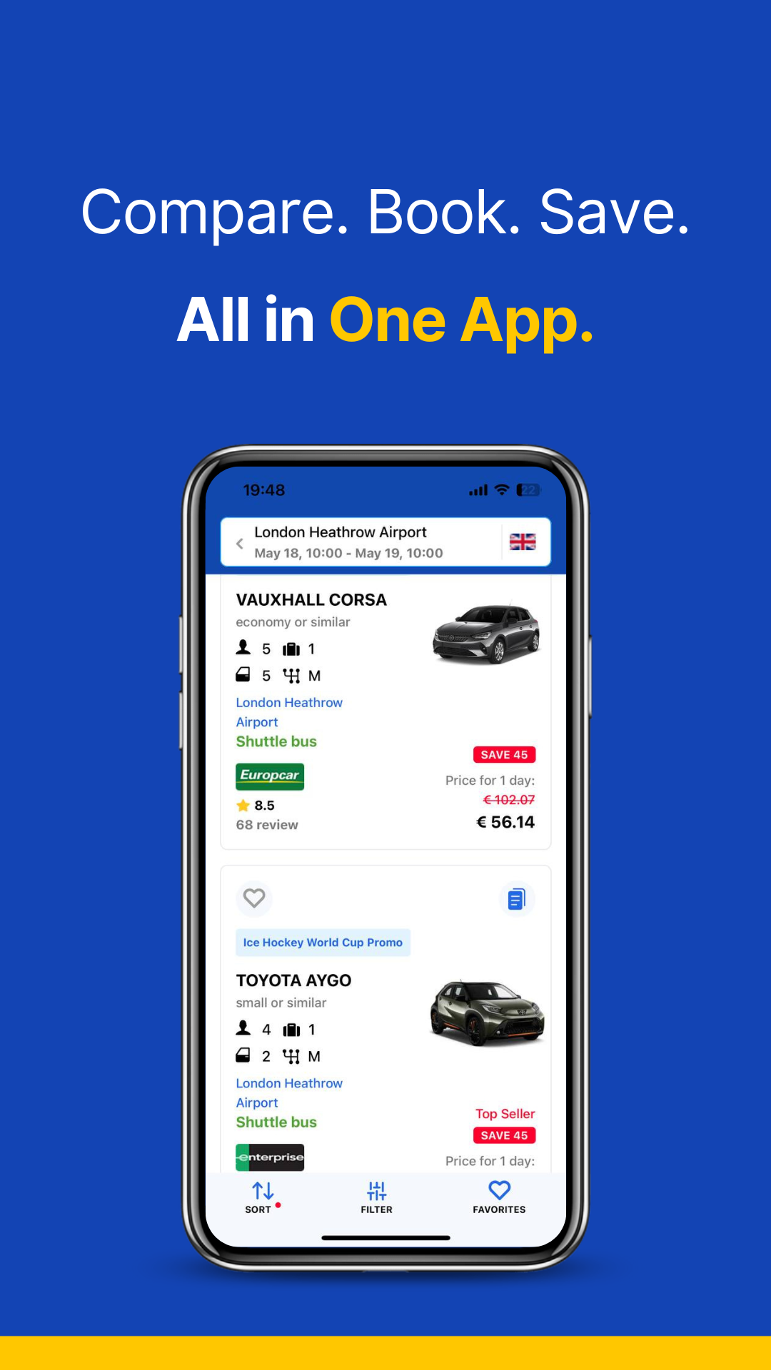EconomyBookings.com Facebook ad