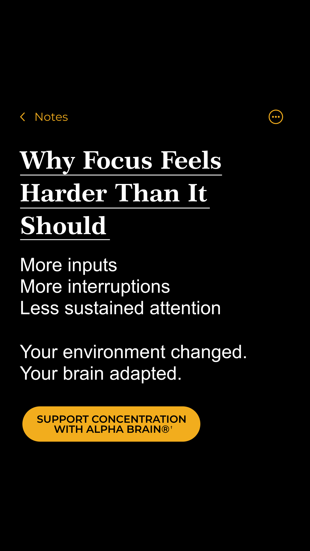 Onnit Facebook ad